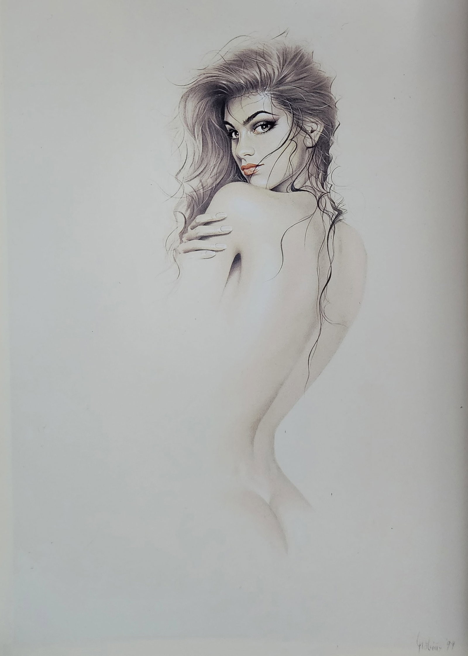 Michael Mobius, Sheer Desire - 2002: Atist/Photographer: Michael Mobius Title/Subject: Sheer Desire Type Of Print: Authentic Sheet Fed Photogravure/Heliogravure. Date Of Print: 2002 Paper: Medium weight, satin/matte finish. Print Origin: