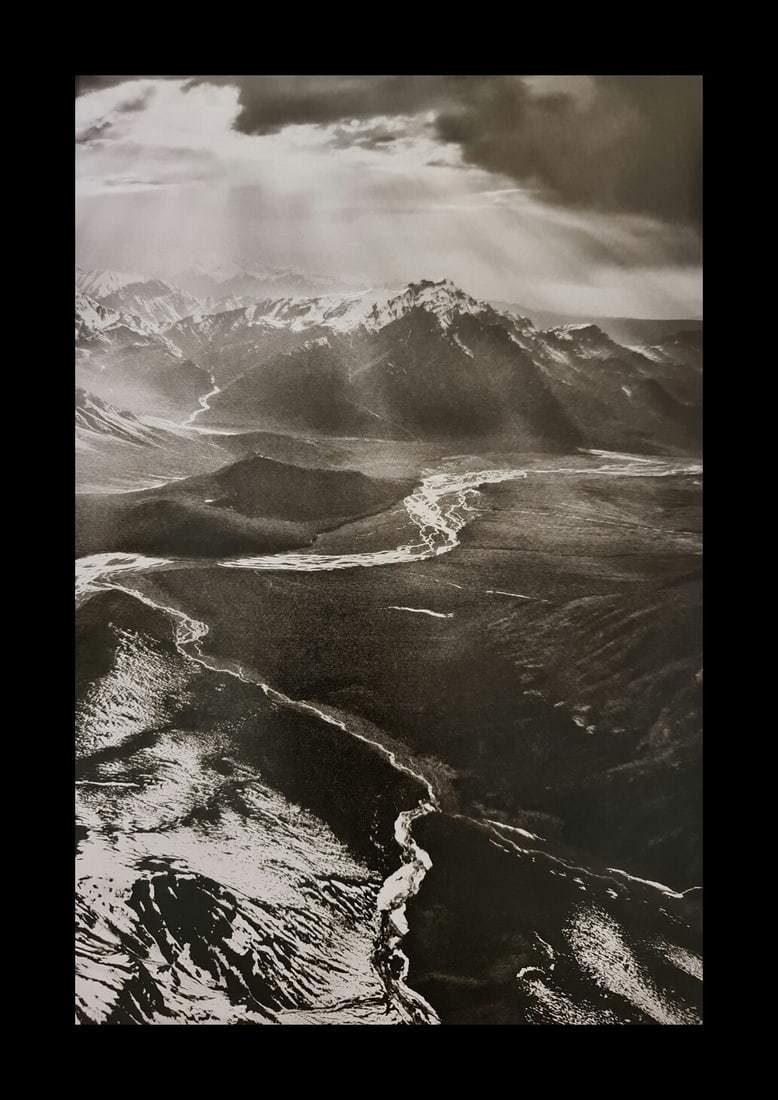 Sebastiao Salgado, Saint Claire Creek, Kluane National Park boundary: Photographer: Sebastiao Ribeiro Salgado Junior is a Brazilian social documentary photographer and photojournalist. He has traveled to over 120 countries for his photographic projects. Most of these ha