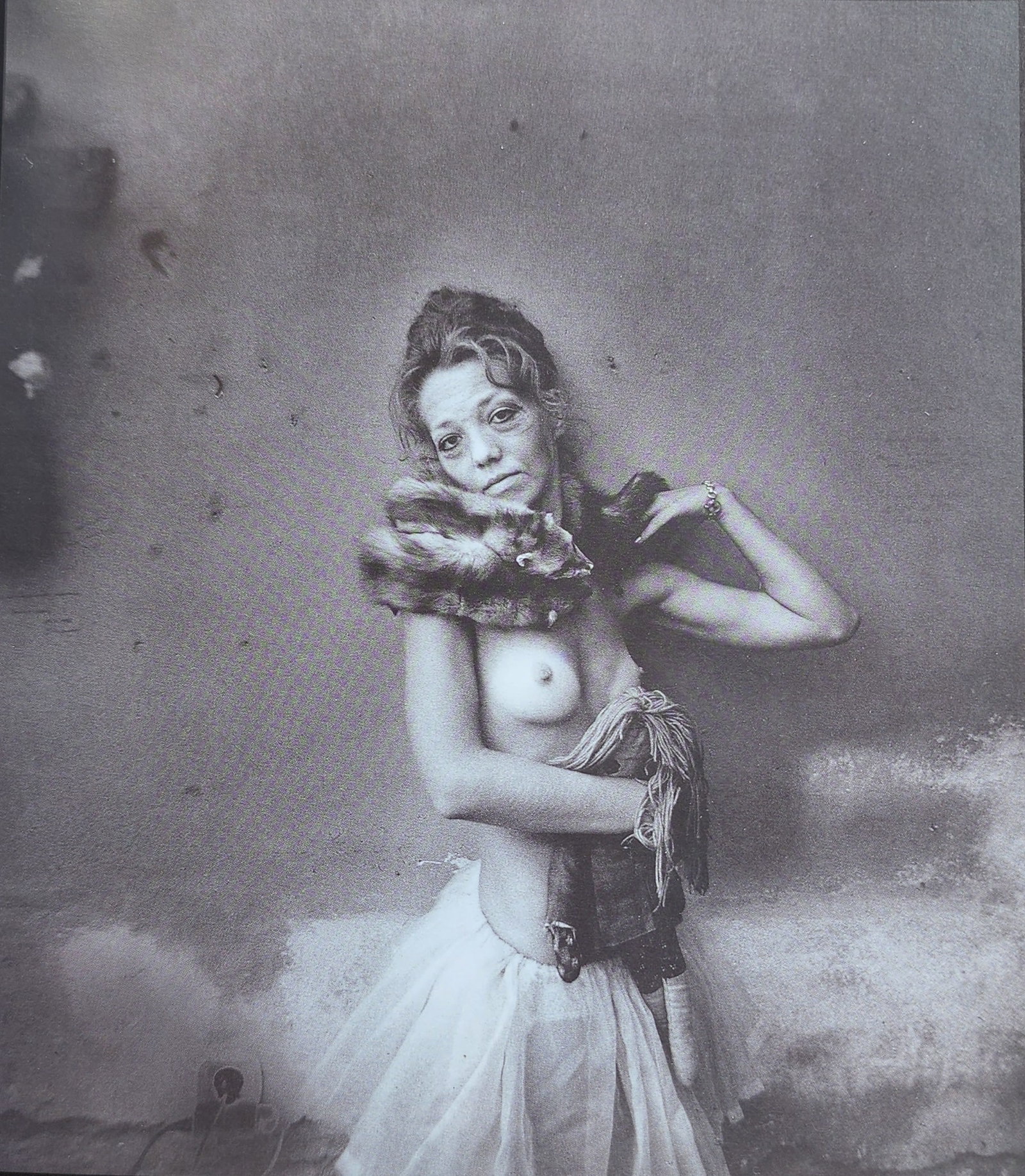 Jan Saudek, Erotic nude - 1998: Photographer: Jan Saudek is an art photographer and painter. Saudek's art work represents a unique technique combining photography and painting. In his country of origin, Czechoslovakia, Saudek was co