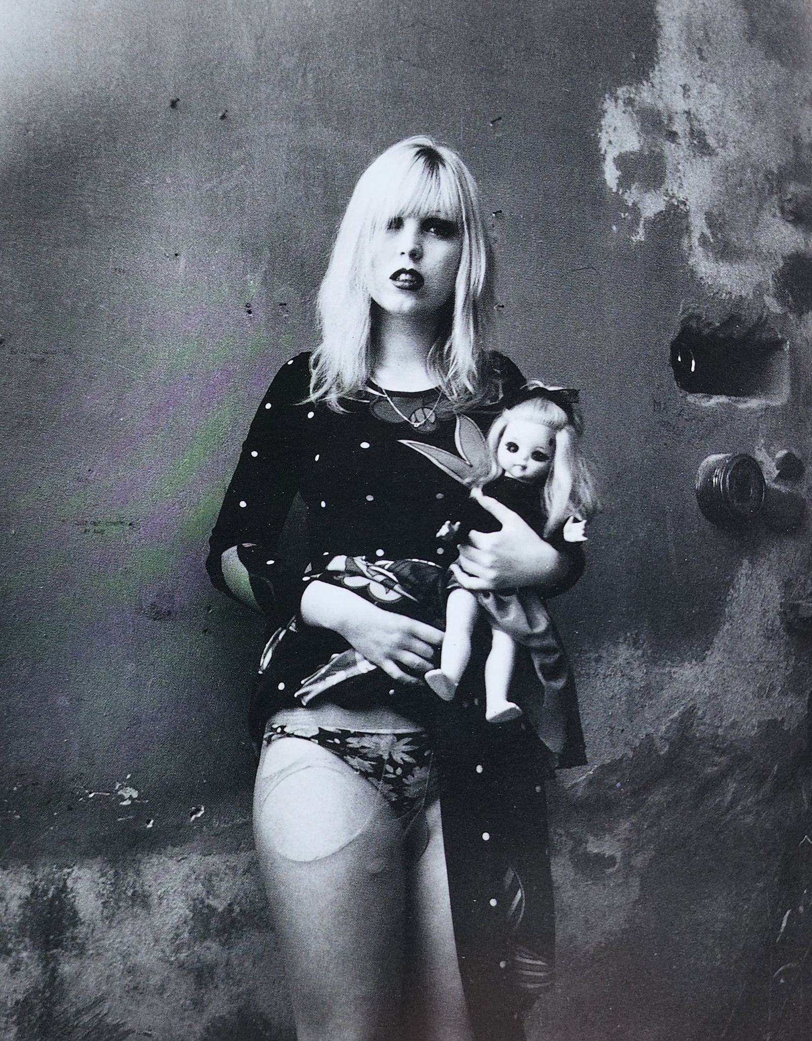 Jan Saudek, Erotic nude - 1998: Photographer: Jan Saudek is an art photographer and painter. Saudek's art work represents a unique technique combining photography and painting. In his country of origin, Czechoslovakia, Saudek was co