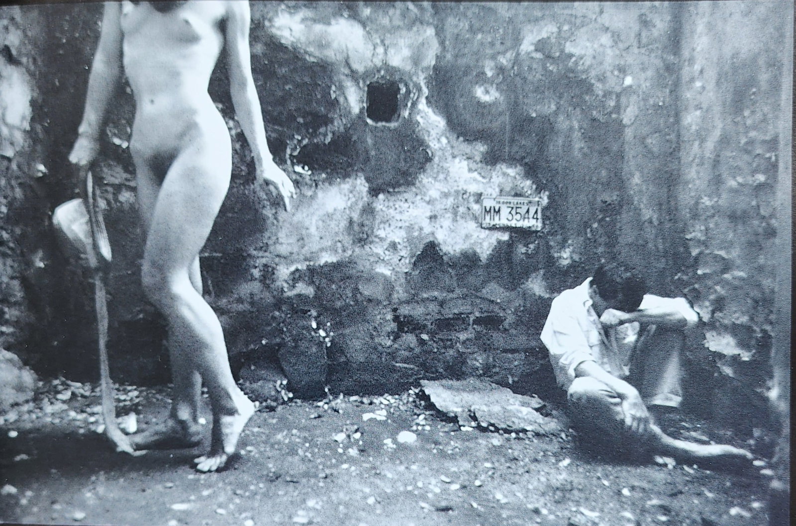 Jan Saudek, Erotic nude - 1998: Photographer: Jan Saudek is an art photographer and painter. Saudek's art work represents a unique technique combining photography and painting. In his country of origin, Czechoslovakia, Saudek was co