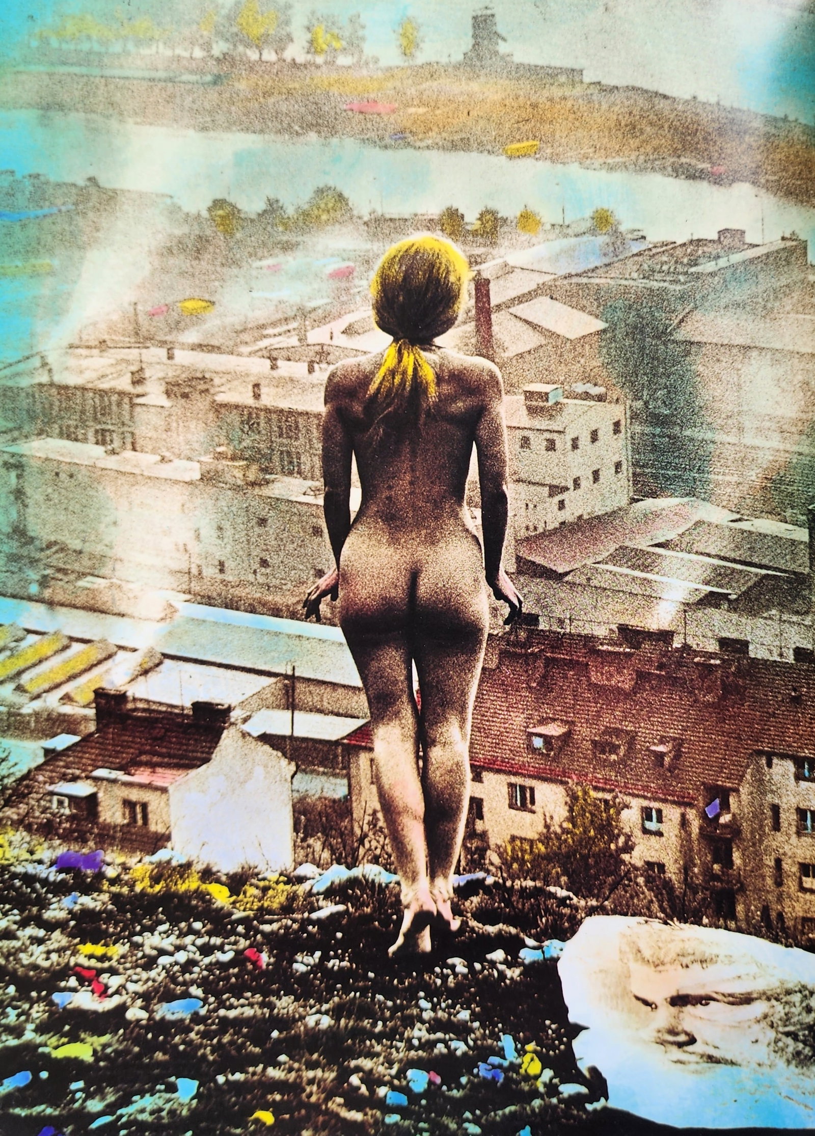 Jan Saudek, Erotic nude - 1998: Photographer: Jan Saudek is an art photographer and painter. Saudek's art work represents a unique technique combining photography and painting. In his country of origin, Czechoslovakia, Saudek was co