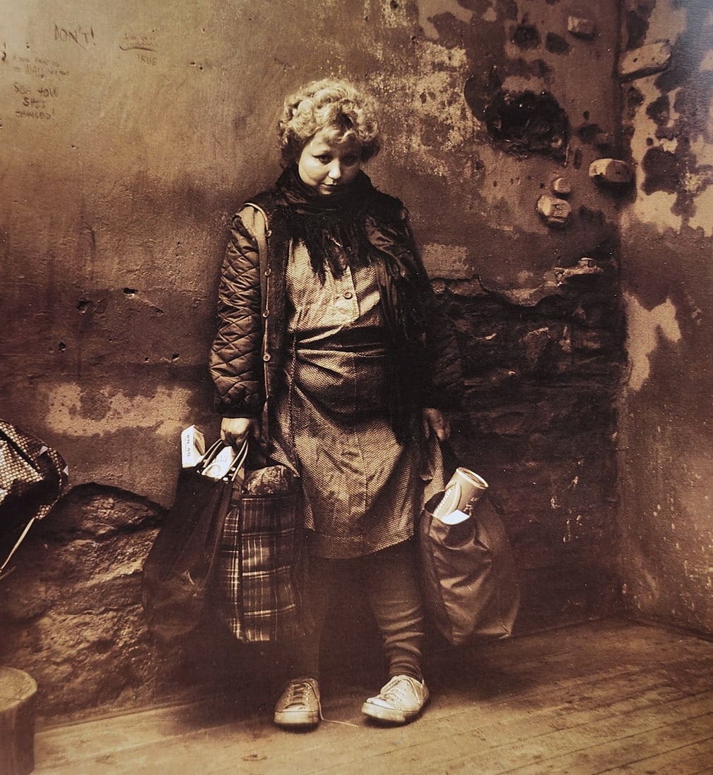 Jan Saudek, Erotic nude - 1998: Photographer: Jan Saudek is an art photographer and painter. Saudek's art work represents a unique technique combining photography and painting. In his country of origin, Czechoslovakia, Saudek was co