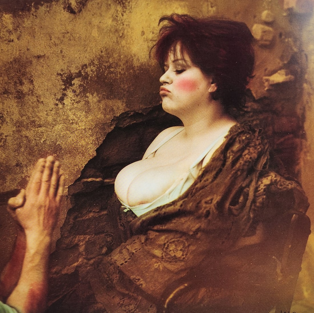 Jan Saudek, Erotic nude - 1998: Photographer: Jan Saudek is an art photographer and painter. Saudek's art work represents a unique technique combining photography and painting. In his country of origin, Czechoslovakia, Saudek was co