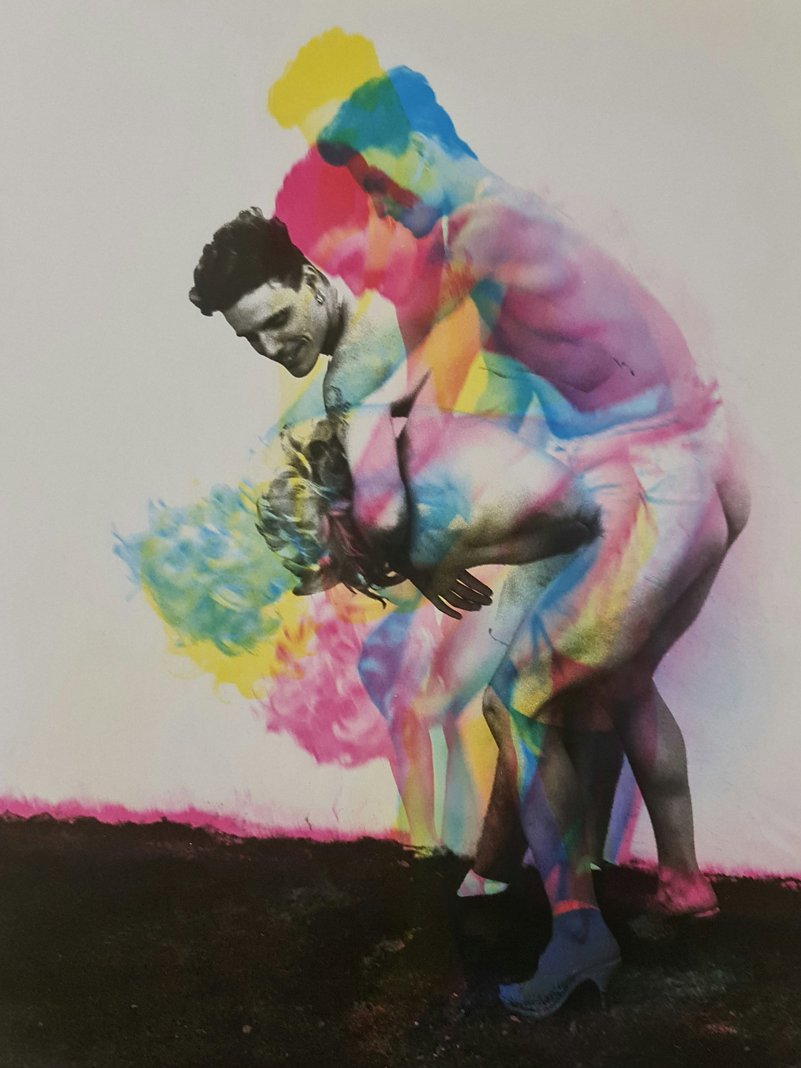 Madonna, Bend Over: Subject: Madonna, Bend Over Type Of Print: Fine Duotone Photo Engraving Date Of Print: 1992 Paper: Medium weight - satin/matte finish. Approximate Image Size: 10 x 14 inches Mount Board Size: 16 x 20 