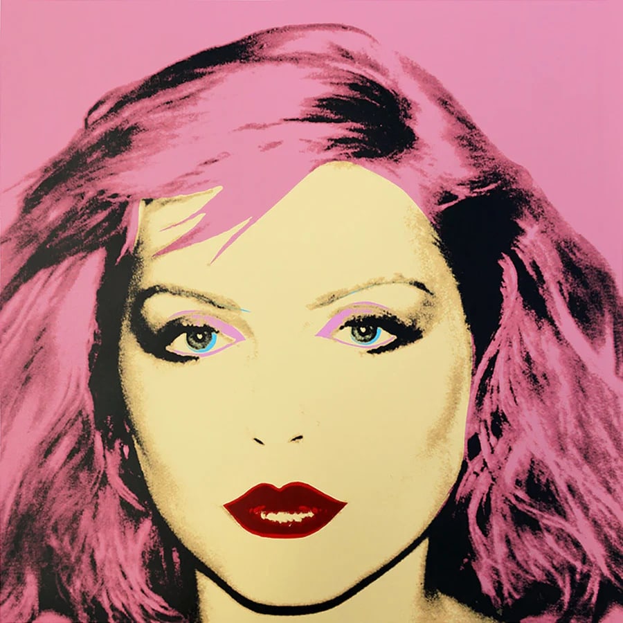 ANDY Warhol (After), Debbie Harry, 1980: Andy Warhol, (After) Debbie Harry 1980 red Screenprint in colors Images size 38 x 38 in This work is an unsigned and Unnumbered Printer's proof, outside of the edition Printed by Rupert Jasen Smith, N