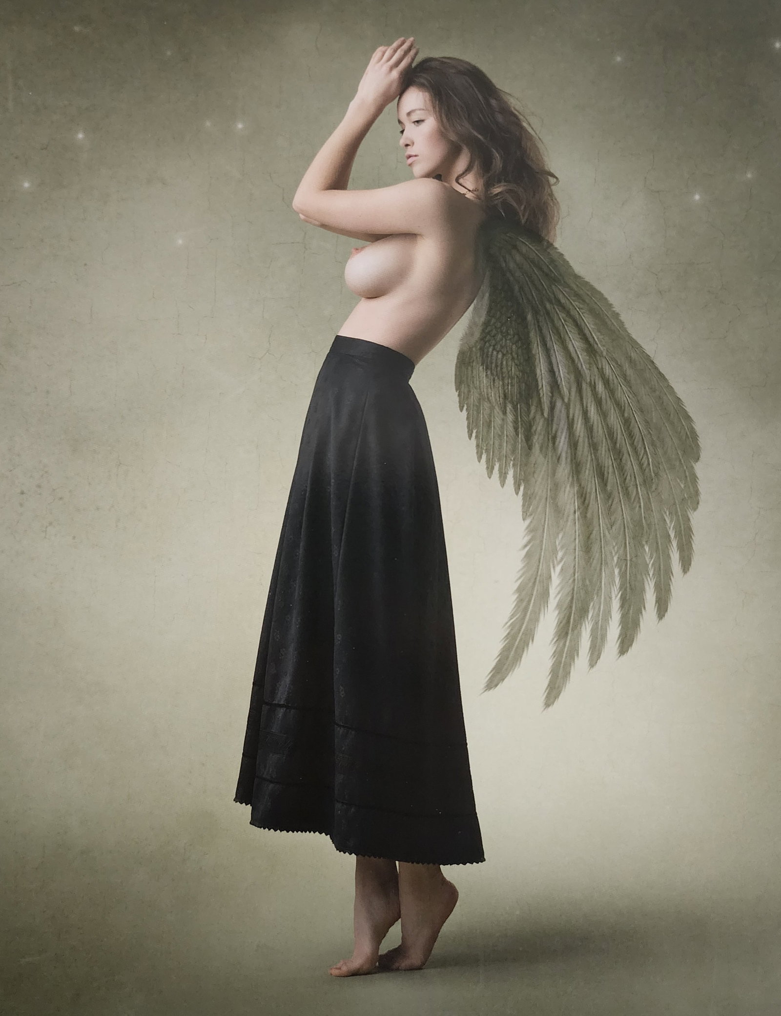 Stefan Soell, Beautiful Angels, 2015: Artist/Photographer: Stefan Soell Title/Subject: Beautiful Angels Type Of Print: Authentic Sheet Fed Photogravure/Heliogravure. Date Of Print: 2015 Paper: Medium weight, satin/matte finish. Print Orig