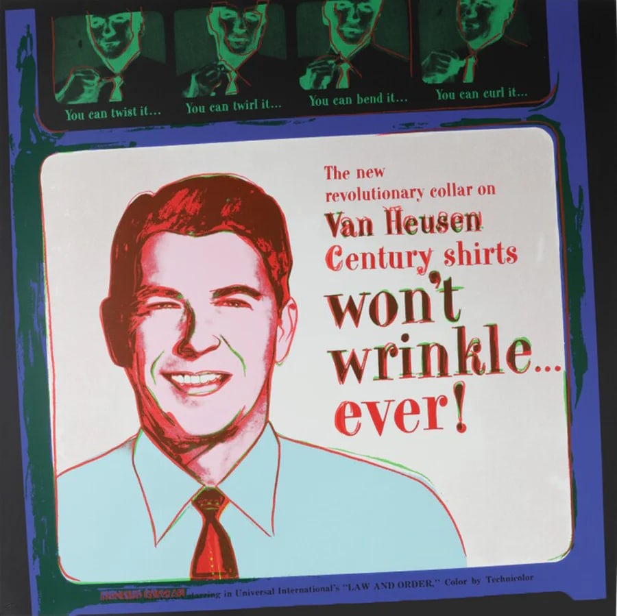 Andy Warhol (After), from Ads Portfolio, 1985 van Heusen (1 of 1)