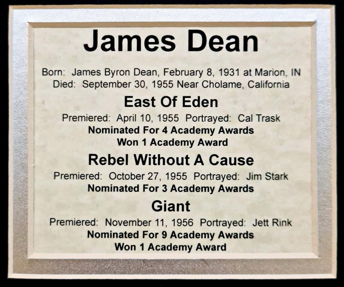 James Dean, Matted Photo Collage - 4