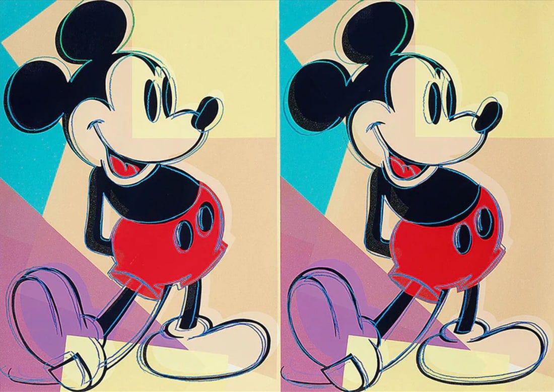 Andy Warhol (After) ,Double Mickey FSIIA 296,Trail Proof (1 of 1)