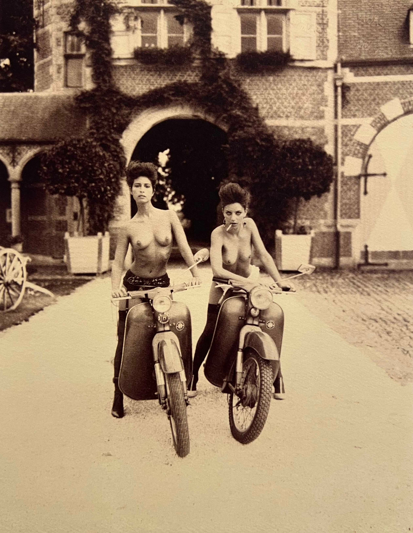 Marc Lagrange, Les Florettes II, 2012: Photographer: Marc Lagrange was a Belgian photographer known for his nude portraits of female figures. Lagrange created dream-like and fantastical narrative pictures populated by beautiful nudes that 