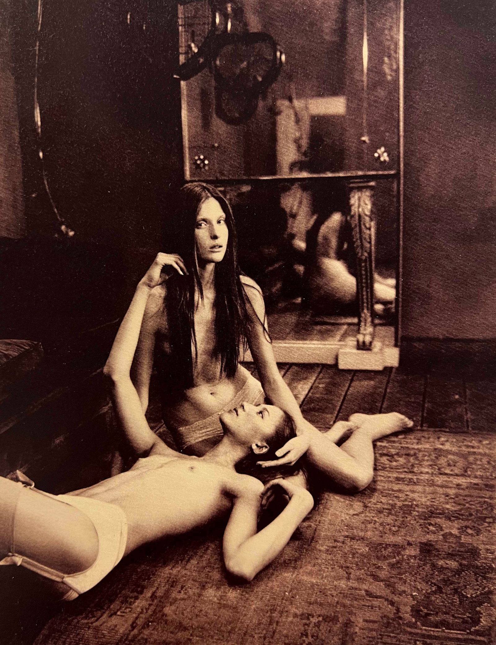Marc Lagrange, Lolitas I, 2013: Photographer: Marc Lagrange was a Belgian photographer known for his nude portraits of female figures. Lagrange created dream-like and fantastical narrative pictures populated by beautiful nudes that 
