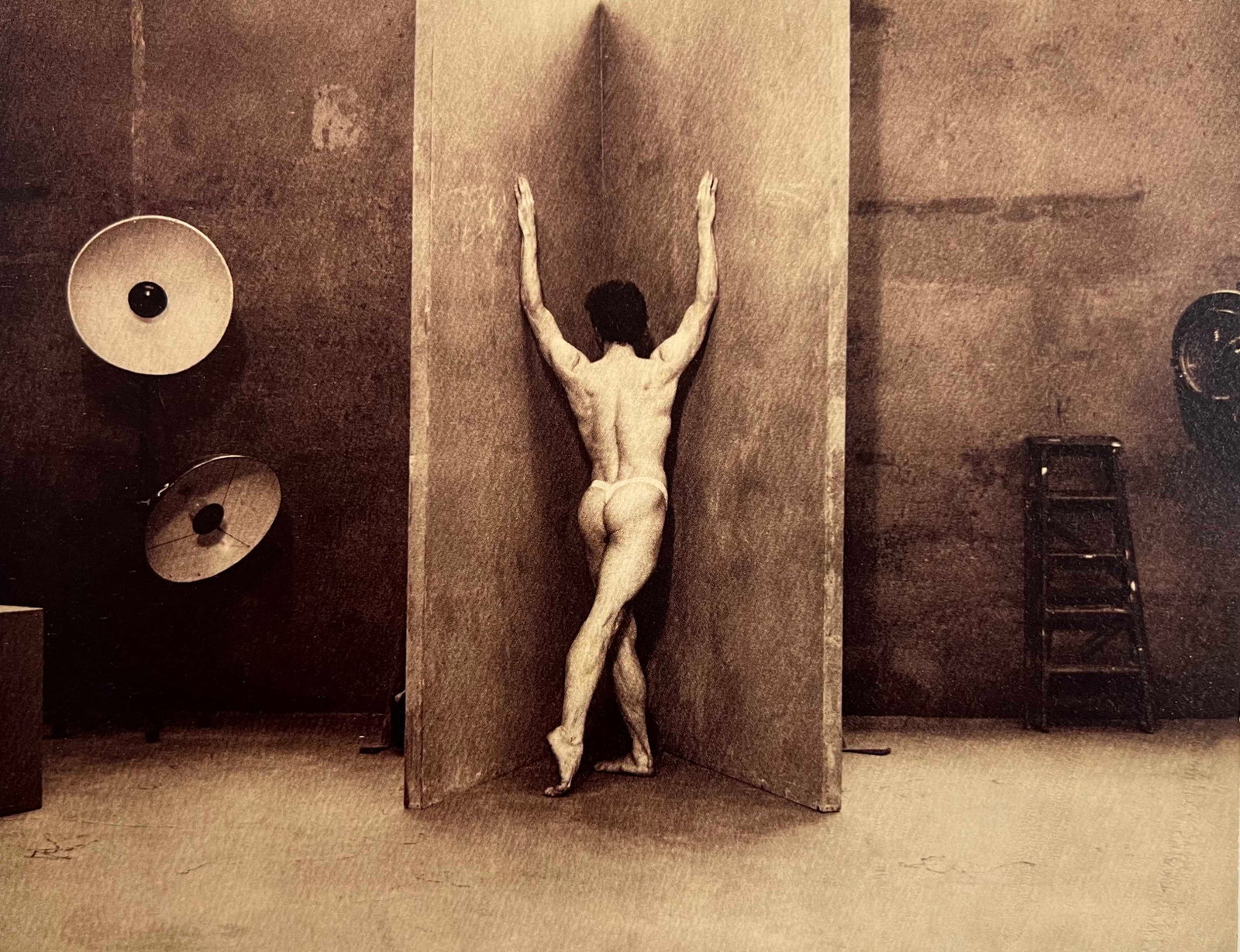 Marc Lagrange, Wim Vanlessen, Royal Ballet Of Flanders, 2012: Photographer: Marc Lagrange was a Belgian photographer known for his nude portraits of female figures. Lagrange created dream-like and fantastical narrative pictures populated by beautiful nudes that 