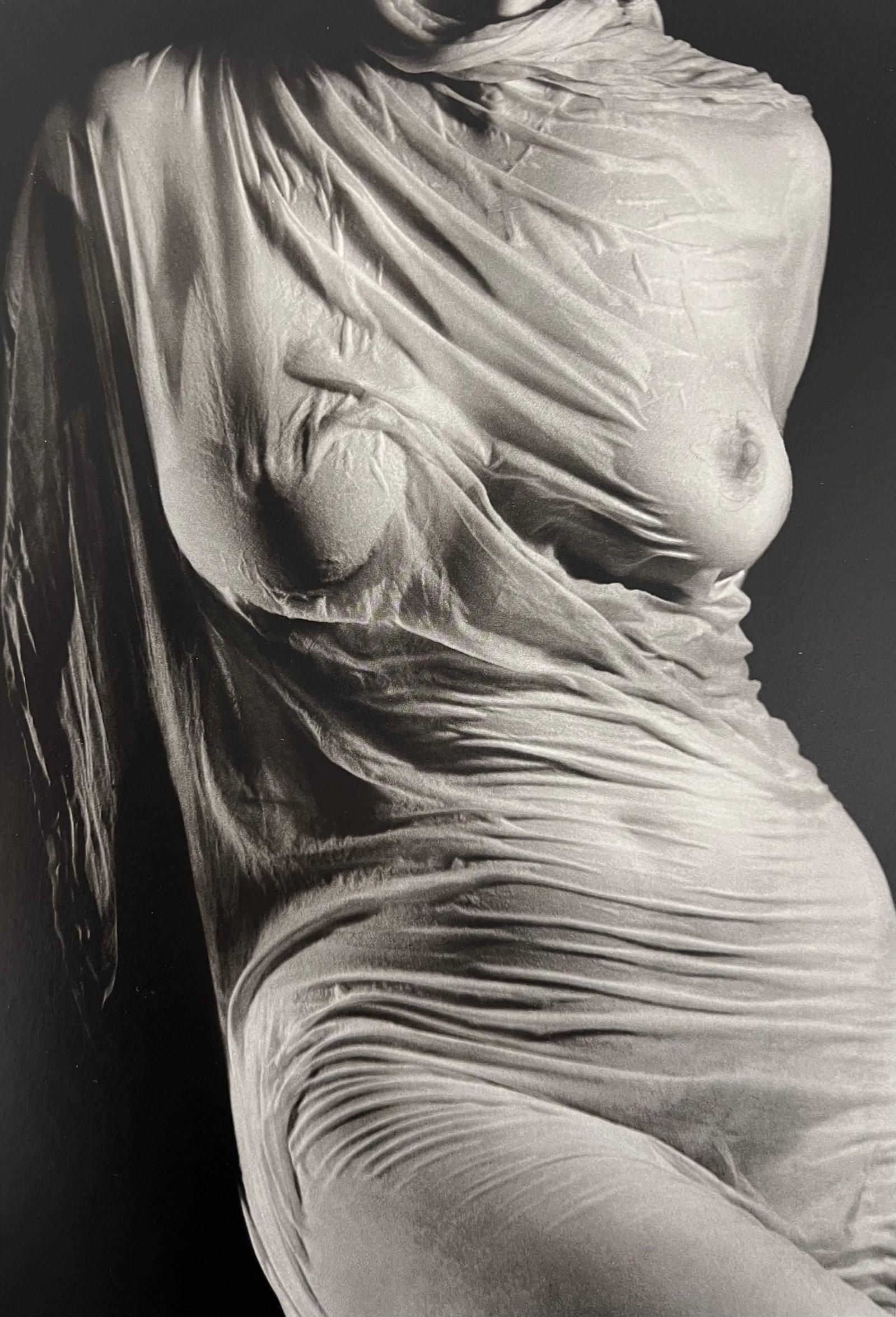 Ruth Bernhard, Wet Silk, 1938: Ruth Bernhard (1905-2006) was the daughter of Lucien Bernhard, a graphic designer known as "the father of the German poster." After studying for two years at the Berlin Academy of Art, she came to New