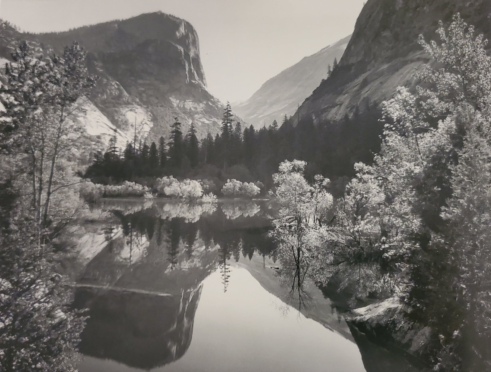 Ansel Adams, Mirror Lake. Mount Watkins, Spring, Yosemite National Park, California, 1935 (1 of 1)