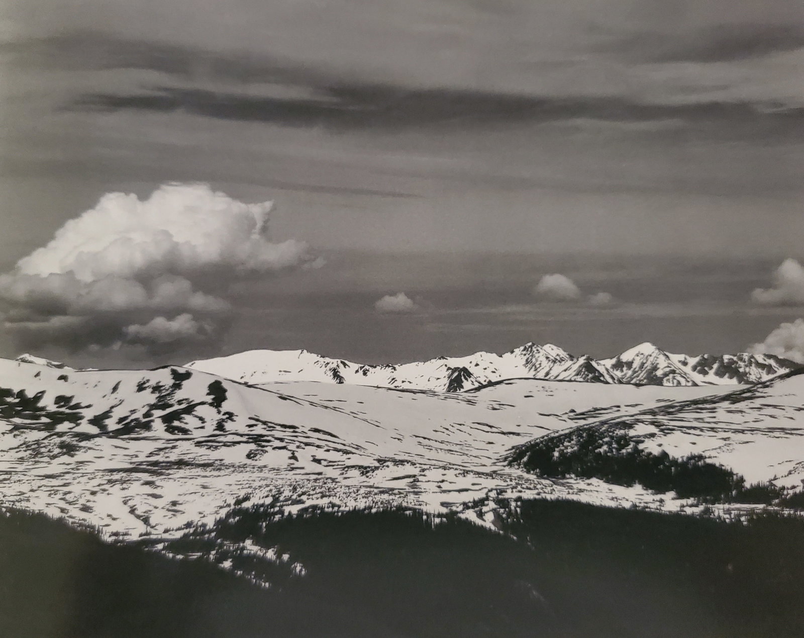 Ansel Adams, Never Summer Range, Rocky Mountain National Park, Colorado, 1942 (1 of 1)
