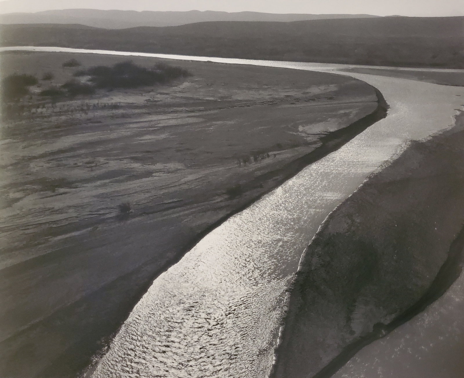 Ansel Adams, Sand Bar, Rio Grande, Big Bend National Park, Texas, 1947 (1 of 1)