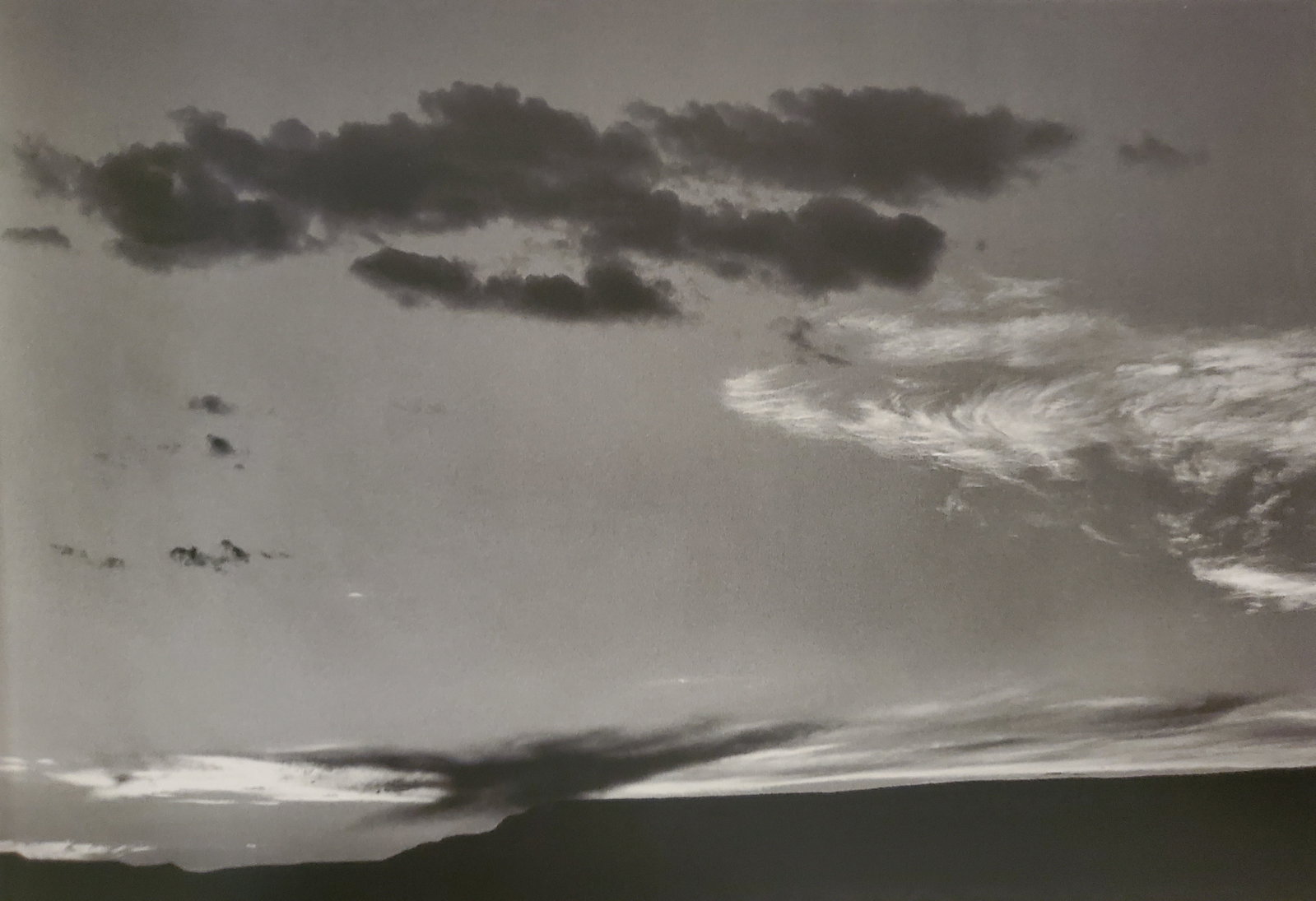 Ansel Adams, Sunset, Ghost Ranch, New Mexico, 1937 (1 of 1)