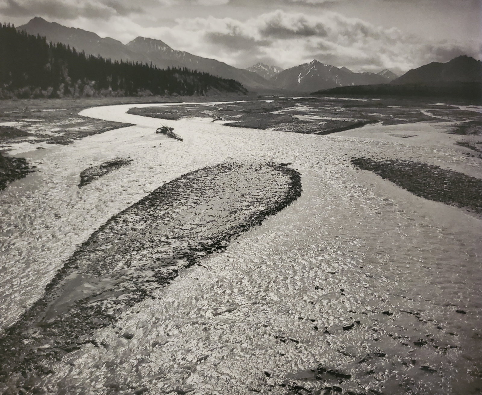 Ansel Adams, Teklanika River, Denali National Park, Alaska, 1947 (1 of 1)
