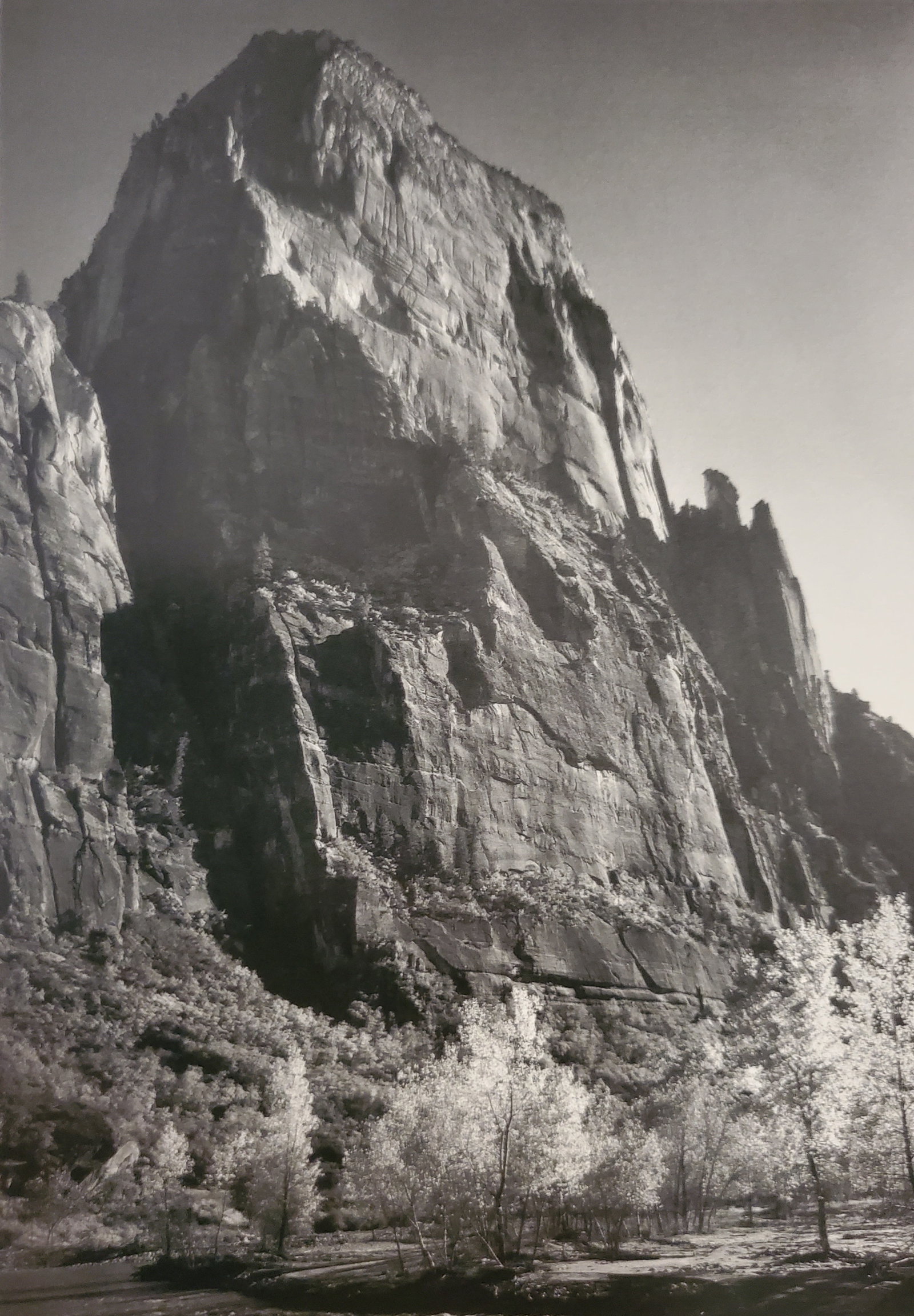 Ansel Adams, The Great White Throne, Zion National Park, Utah, 1942: Photographer: Ansel Adams (American, 1902 - 1984) - Internationally renowned American photographer. One of the most influential artists in photographic history. Title: "The Great White Throne, Zion Na