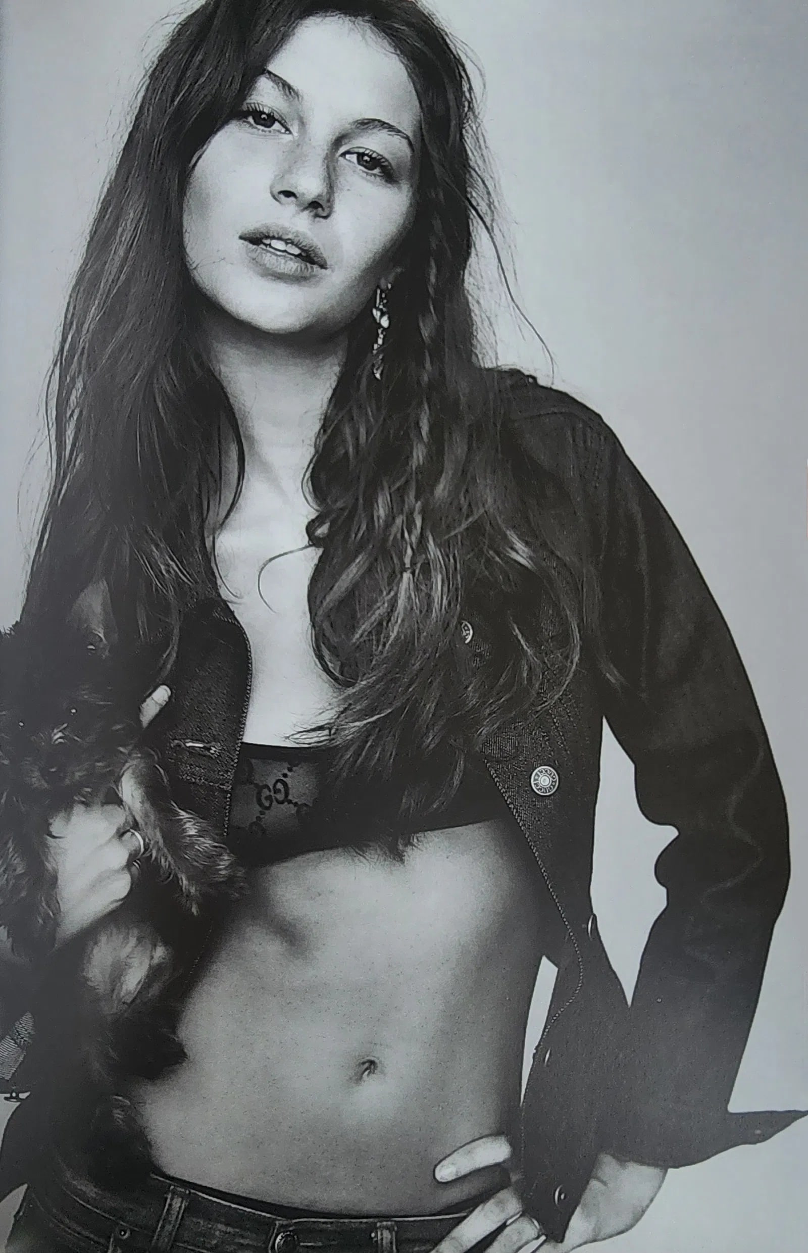 Gisele Bundchen, 2023: Title/Subject: Gisele Bundchen Type Of Print: Authentic Sheet Fed Photogravure/Offset print Date Of Print: 2023 Paper: Medium weight, satin/matte finish Approximate Image Size: 13 x 9 inches Matted Si