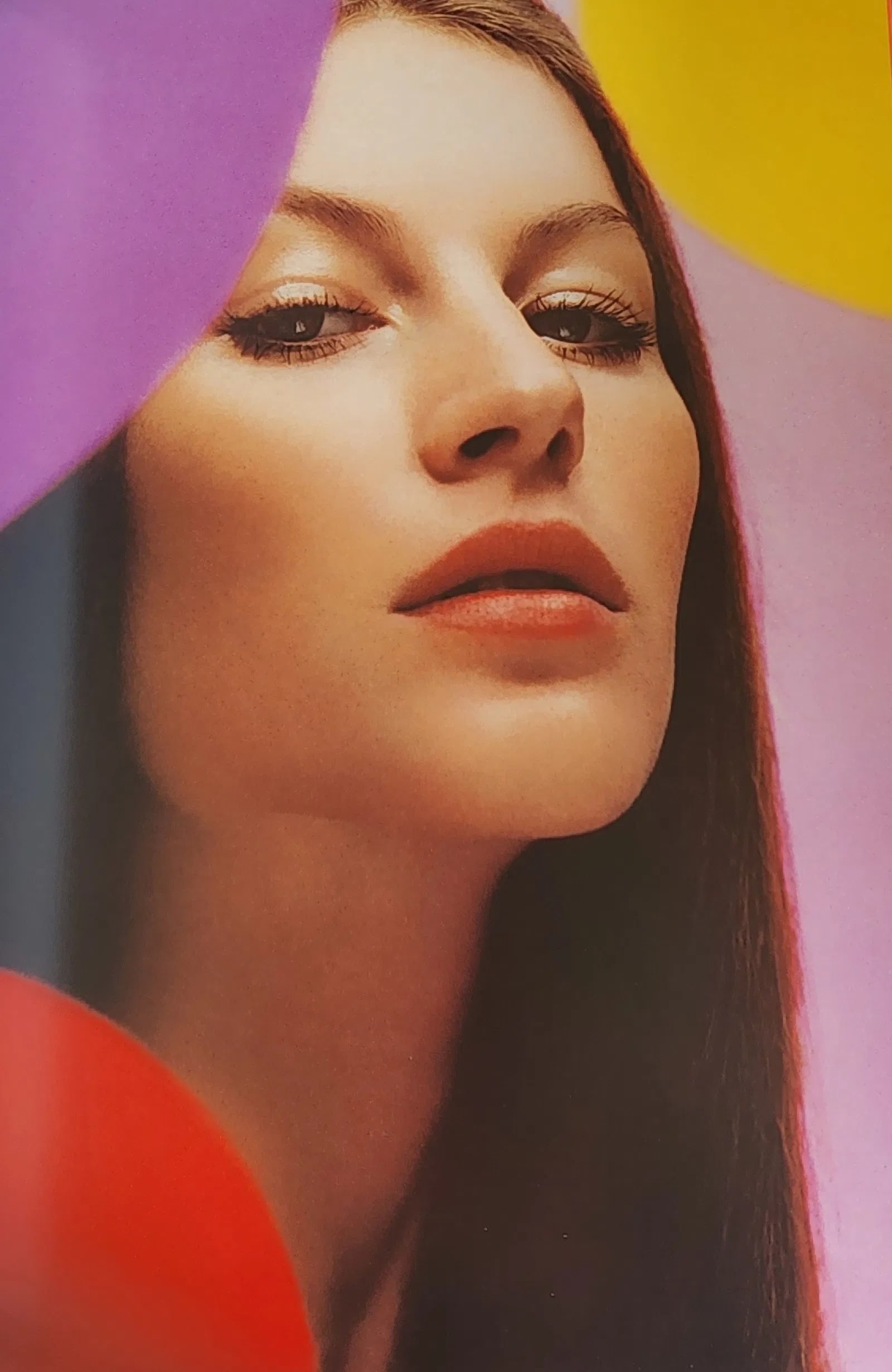 Gisele Bundchen, 2023: Title/Subject: Gisele Bundchen Type Of Print: Authentic Sheet Fed Photogravure/Offset print Date Of Print: 2023 Paper: Medium weight, satin/matte finish Approximate Image Size: 13 x 9 inches Matted Si
