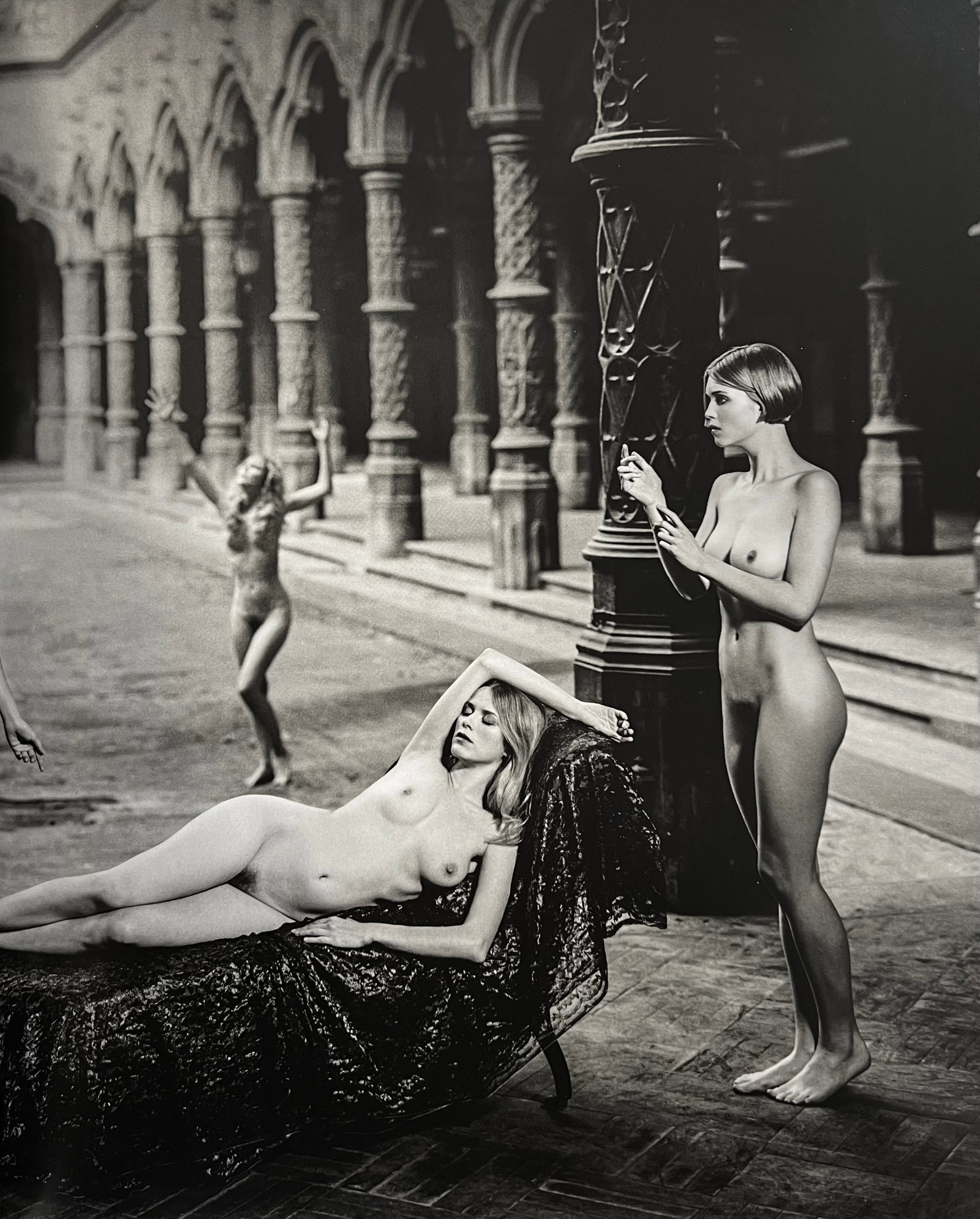 Marc Lagrange, Momento Mori, 2000's: Photographer: Marc Lagrange was a Belgian photographer known for his nude portraits of female figures. Lagrange created dream-like and fantastical narrative pictures populated by beautiful nudes that 