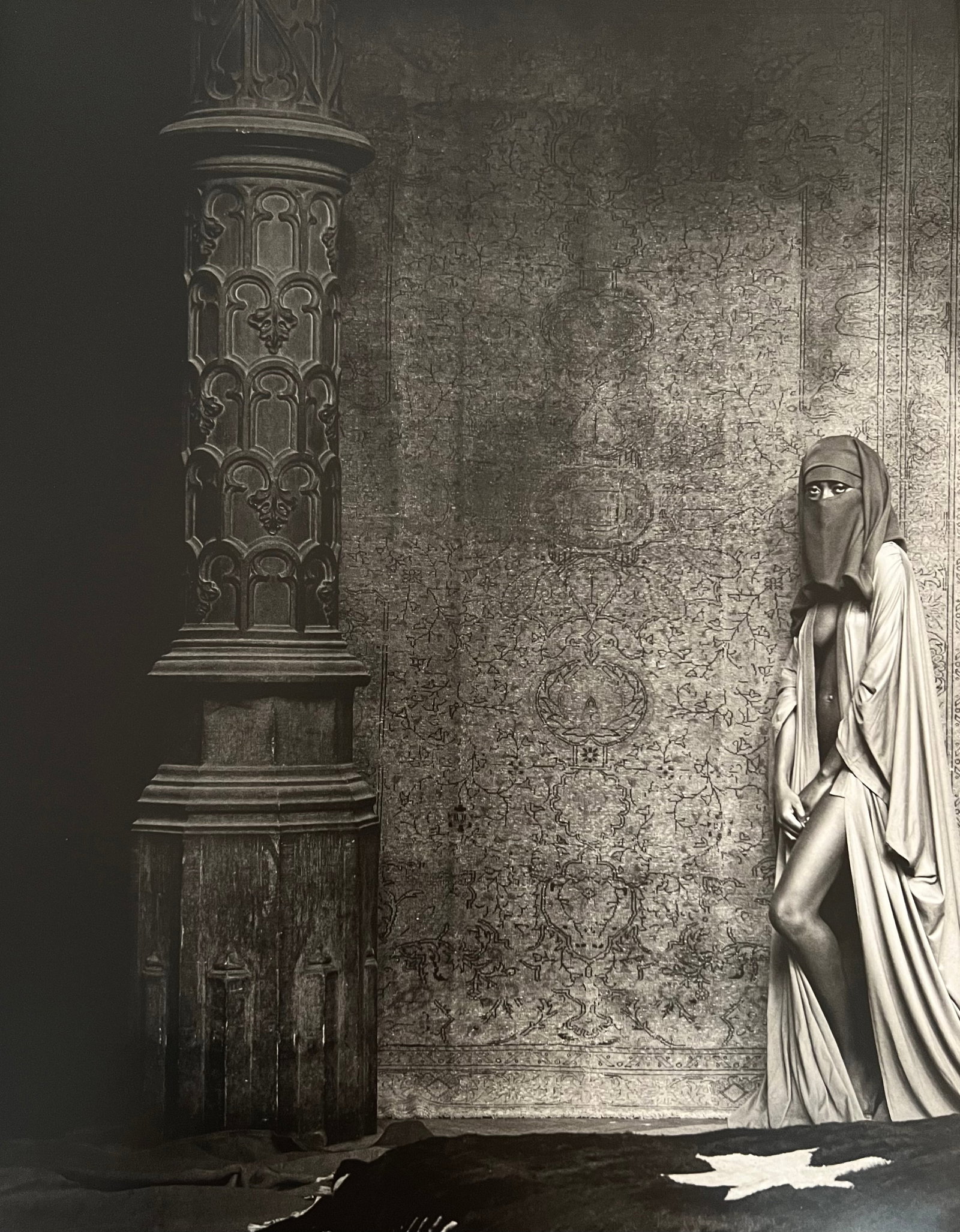 Marc Lagrange, The Magic Carpet, 2000's: Photographer: Marc Lagrange was a Belgian photographer known for his nude portraits of female figures. Lagrange created dream-like and fantastical narrative pictures populated by beautiful nudes that 