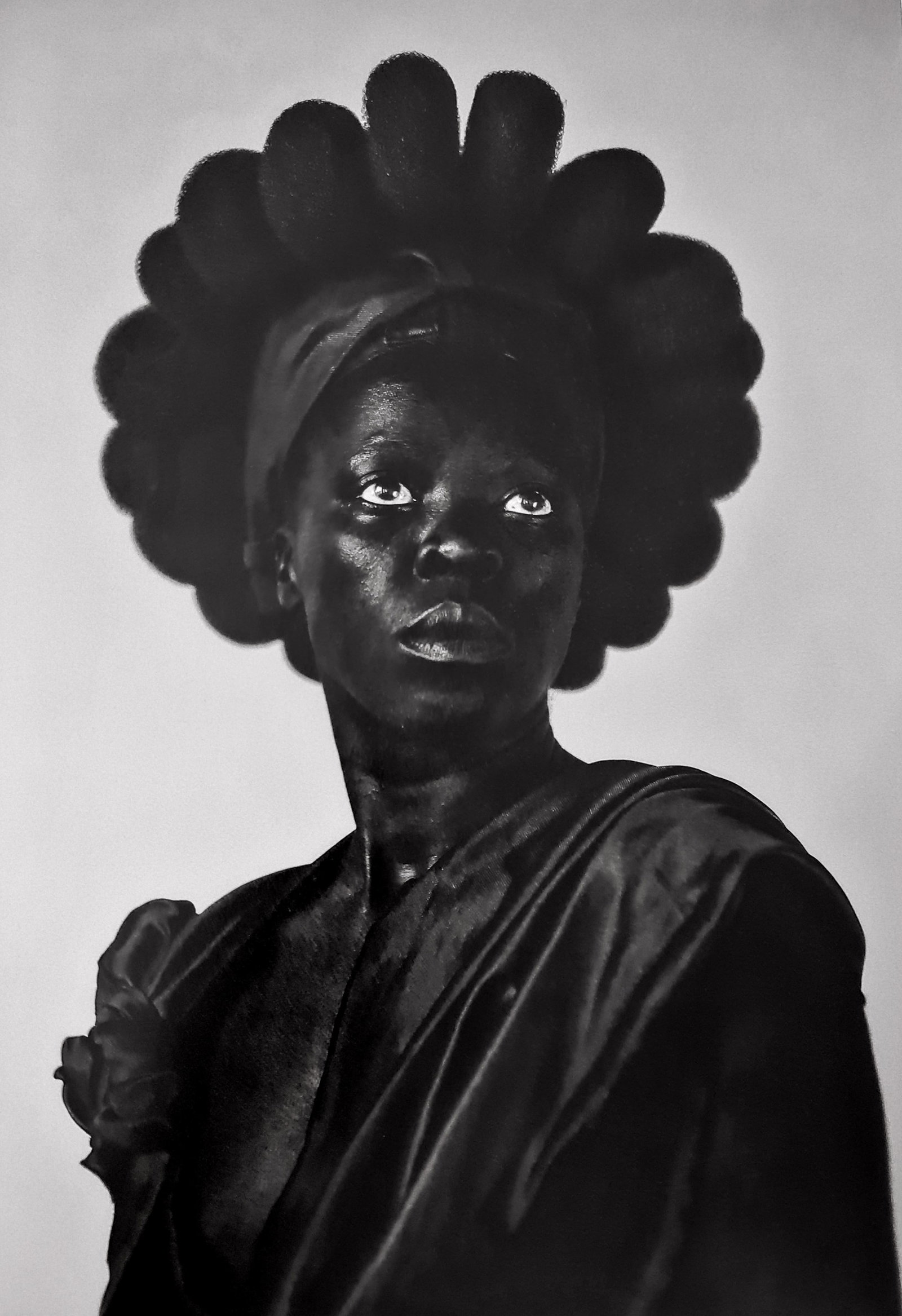 Zanele Muholi, Ntozakhe II, Parktown, Johannesburg, 2016: Photographer: Zanele Muholi was born in 1972. She is a South African photographer and filmmaker. Title: Ntozakhe II, Parktown, Johannesburg, 2016, 9.5 x 13 Date Of Negative: 2016 Type Of Print: Authen