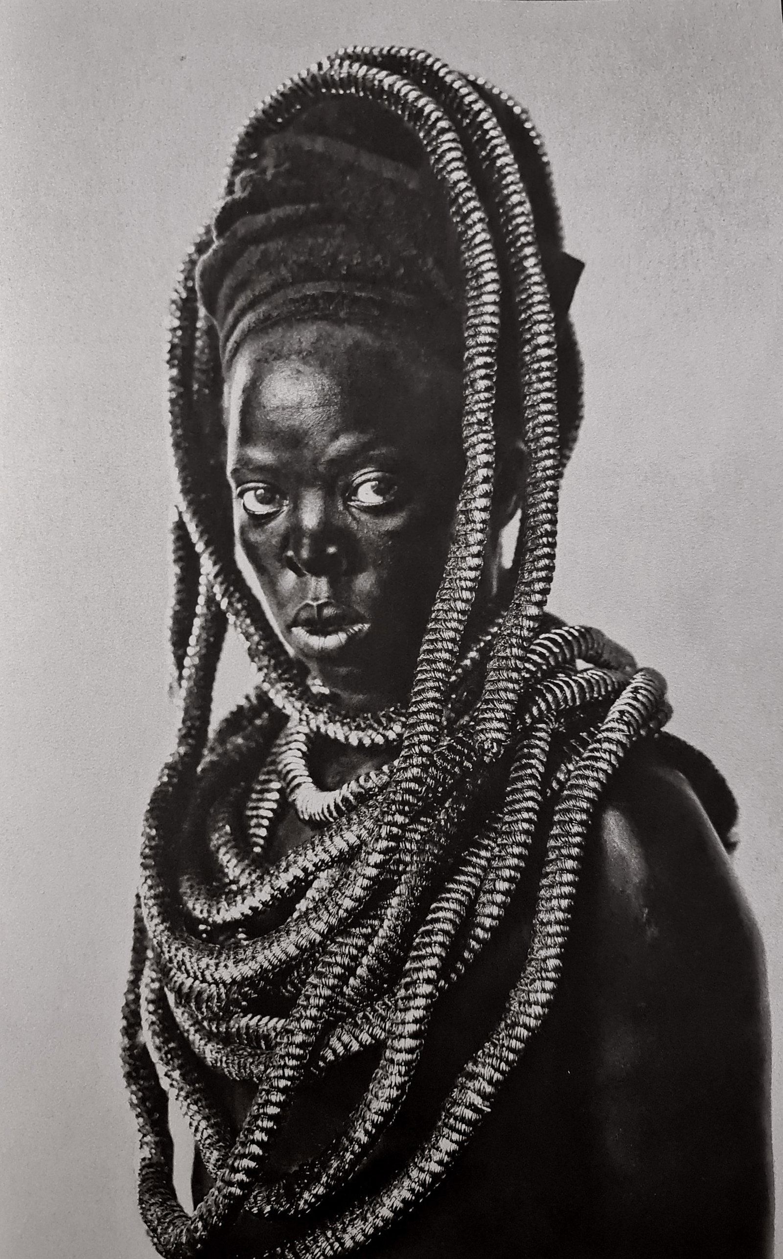 Zanele Muholi, Zinathi I, Johanessburg, 2015: Photographer: Zanele Muholi was born in 1972. She is a South African photographer and filmmaker. Title: Zinathi I, Johanessburg, 2015, 8.5 x 13 Date Of Negative: 2015 Type Of Print: Authentic Vintage 