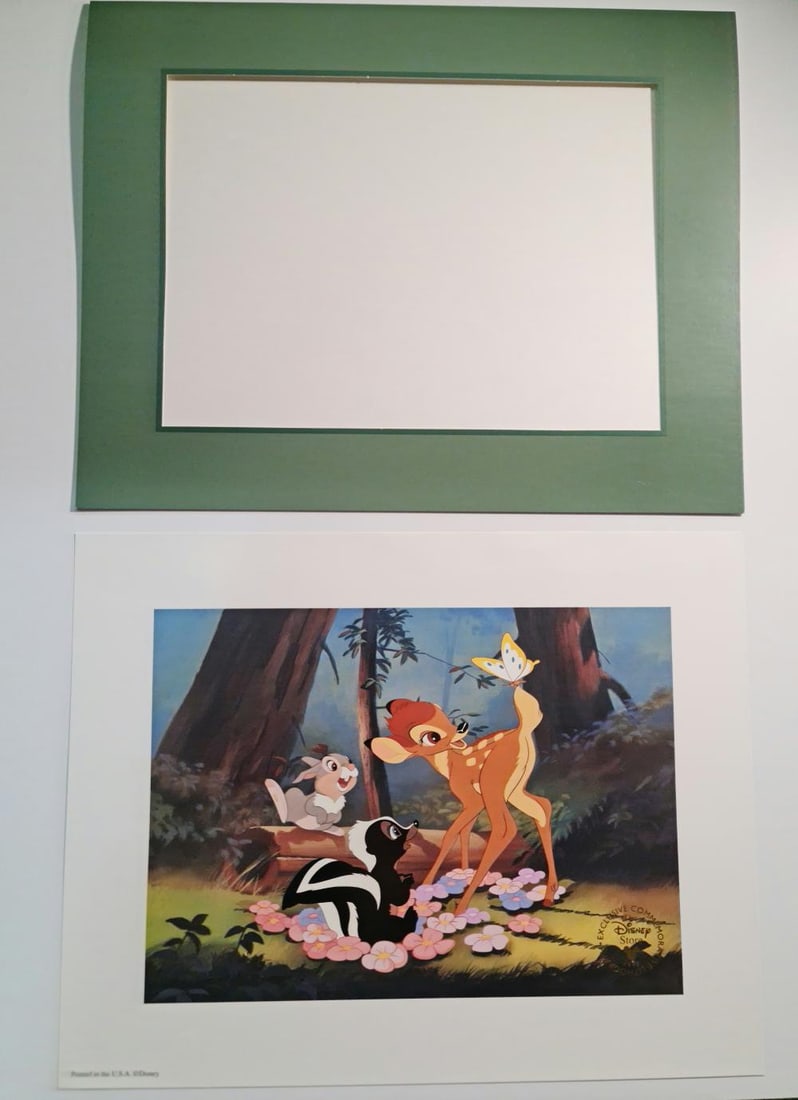 Disney, Bambi, Commemorative Lithograph - 3