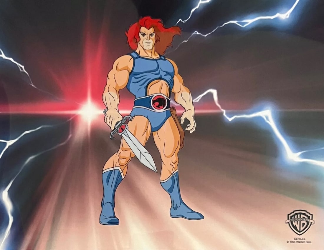 Warner Bros, Thunder Cat's - Lion-O, Limited Edition Animation Cel (1 of 1)