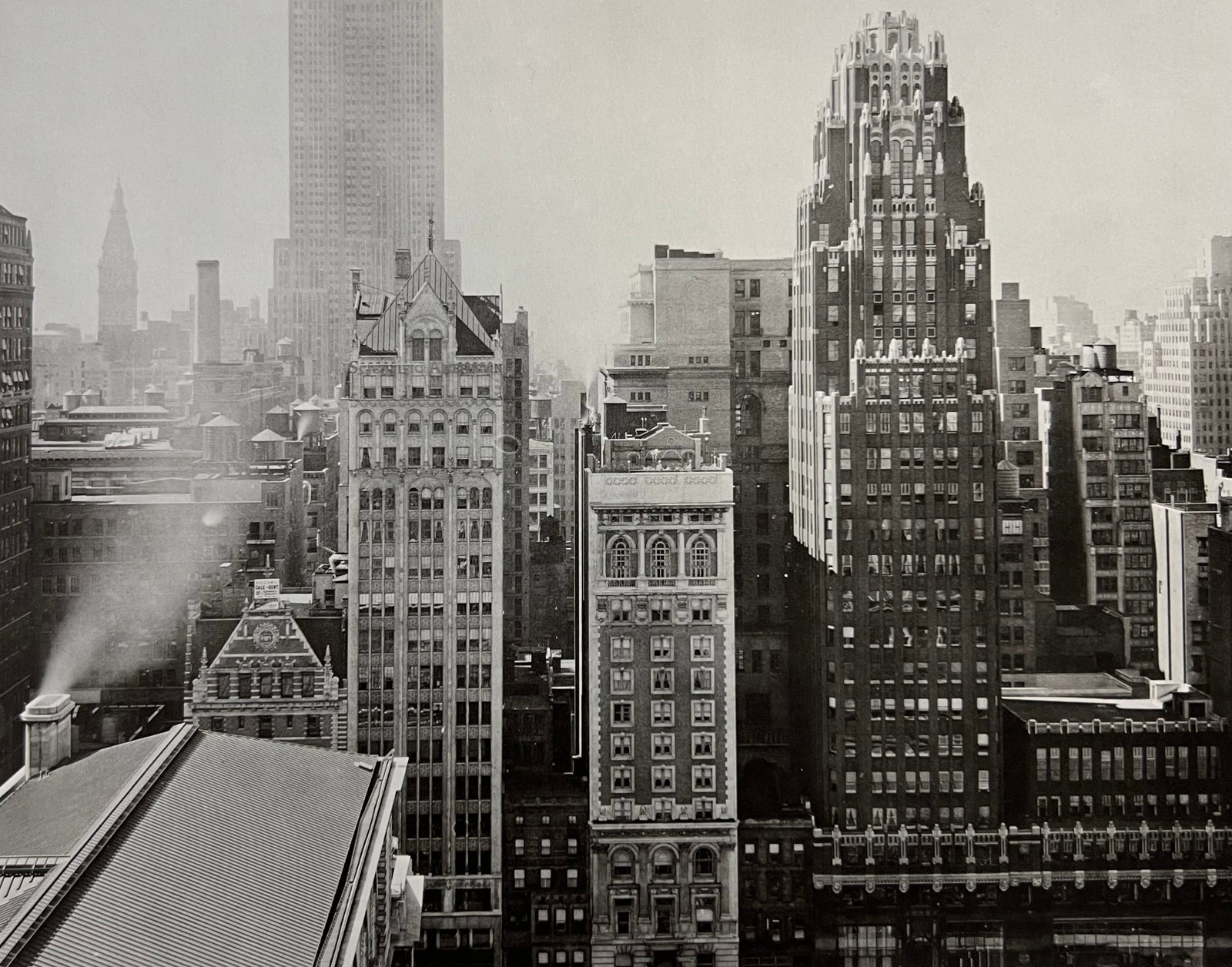 Berenice Abbott, Fortieth Street Between Fifth And Sixth Avenues, 1930s: Photographer: Berenice Alice Abbott was an American photographer best known for her portraits of between-the-wars 20th century cultural figures, New York City photographs of architecture and urban des