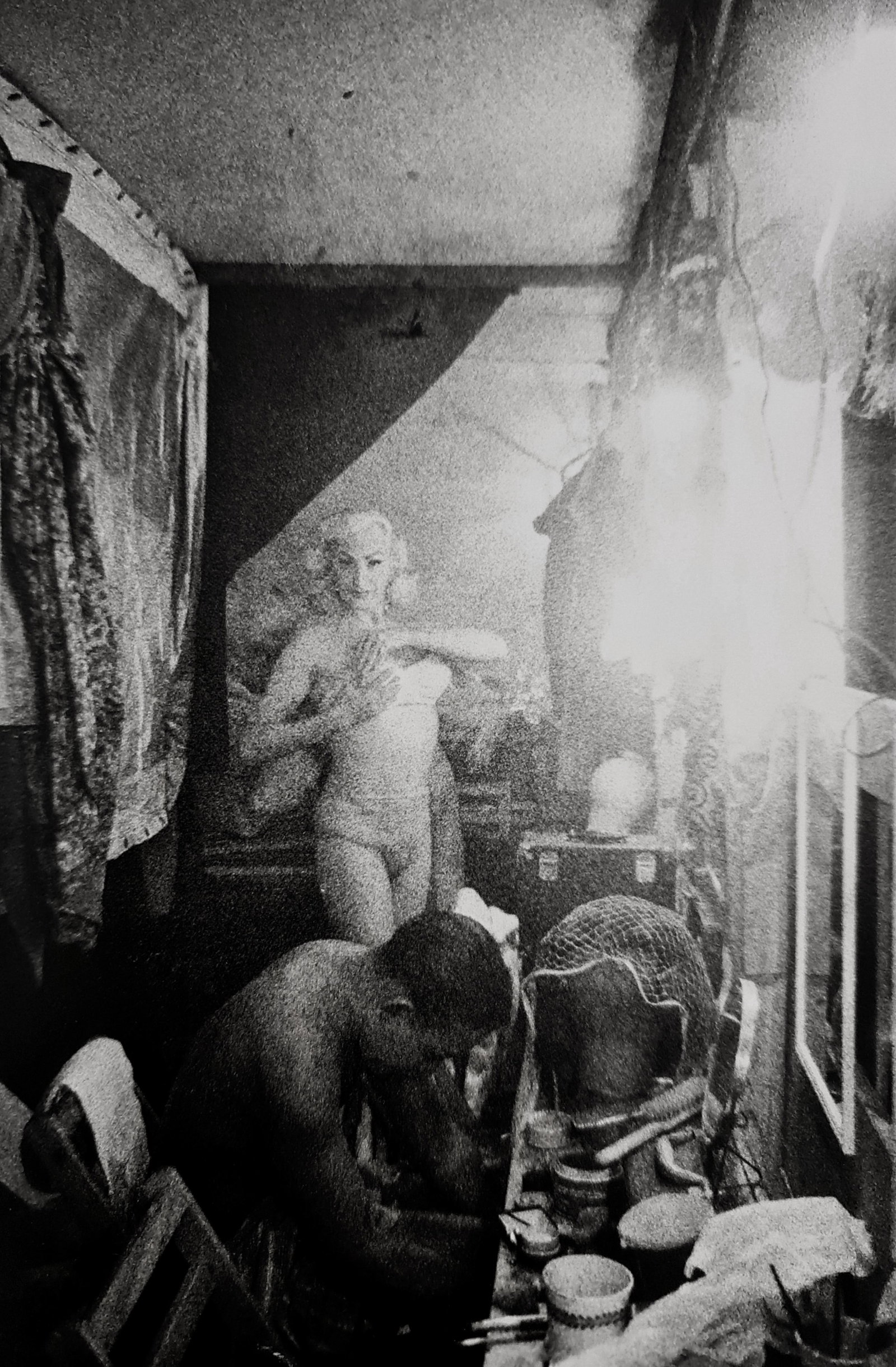 Diane Arbus, Female impersonators' dressing room, N.Y.C., 1958: Photographer: Diane Arbus Born: March 14, 1923, New York, New York, United States. Died: July 26, 1971, Westbeth Artists Housing, New York, United States. Diane Arbus was an American photographer. Arb
