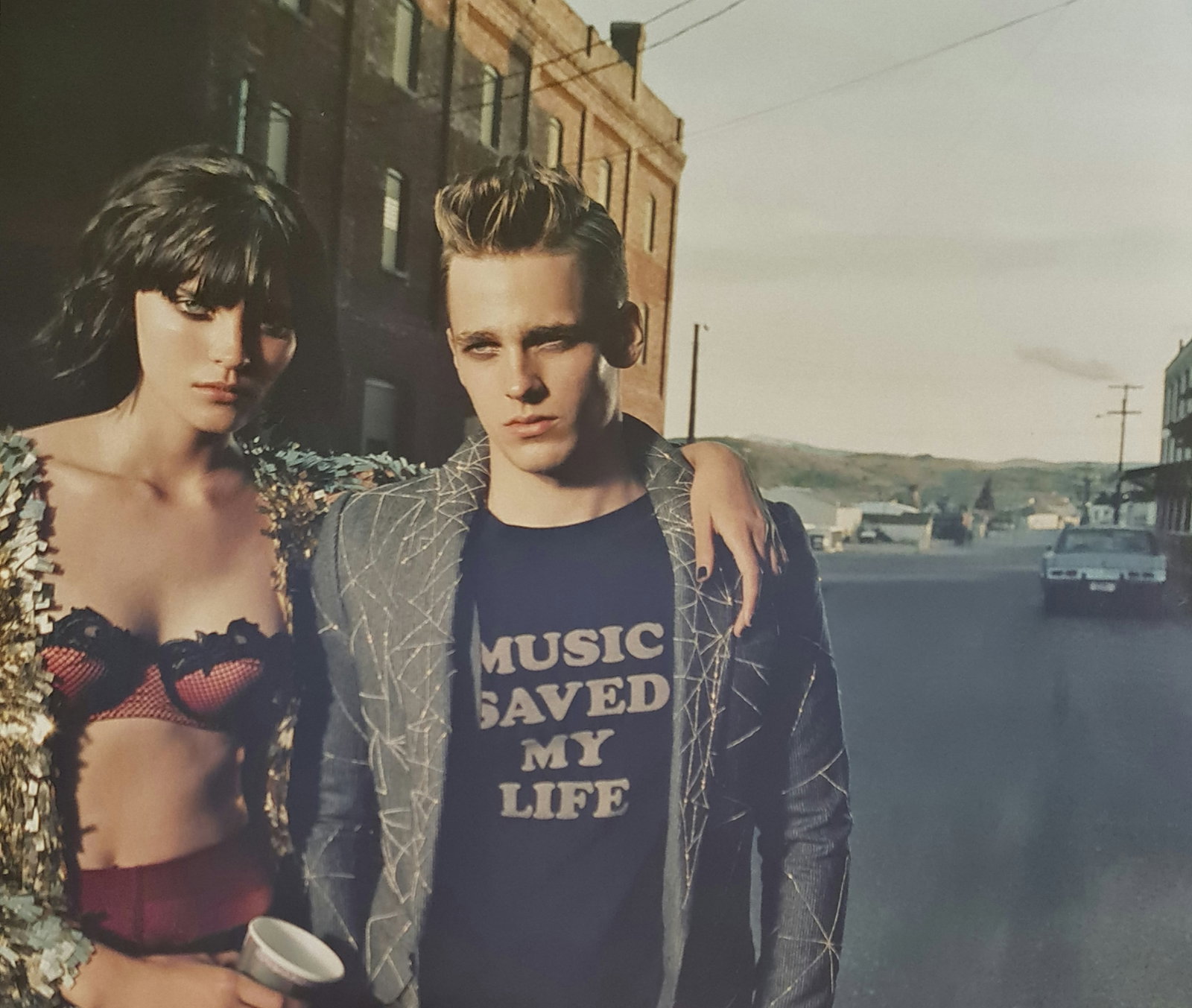 Jacques Olivar, Music Saved My Life, Montana, 2007: Photographer: Jacques Olivar, born in Casablanca in 1941, was an advertising photographer and movie director before embracing fashion photography. Visual seduction and cinematic sensibility are keys t