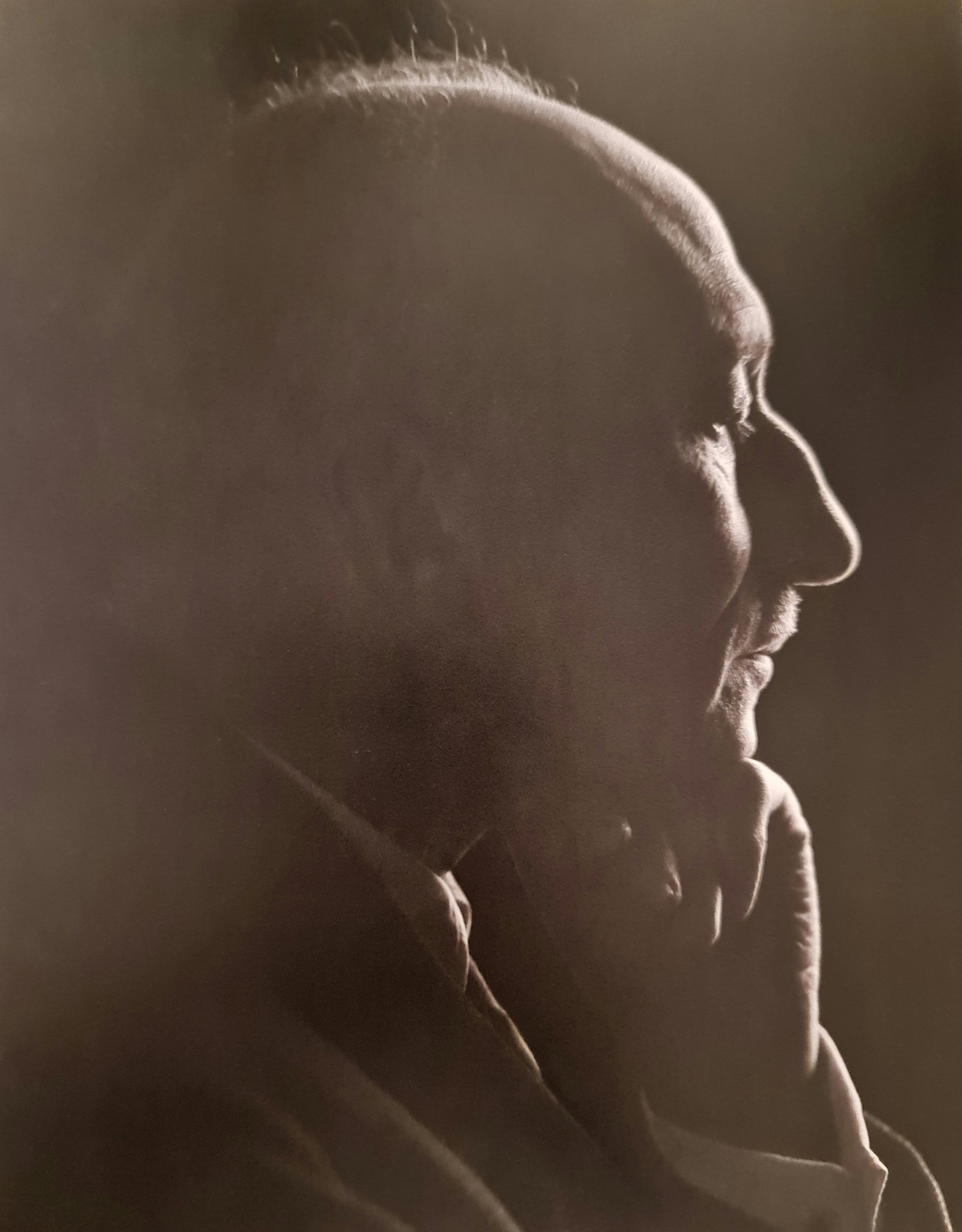Yousef Karsh, Francois Mauriac, 1949: Photographer: Yousuf Karsh(1908-2002) was an Armenian-Canadian portrait photographer, considered one of the greatest portrait photographers of the 20th century. His recognizable portraits include icon
