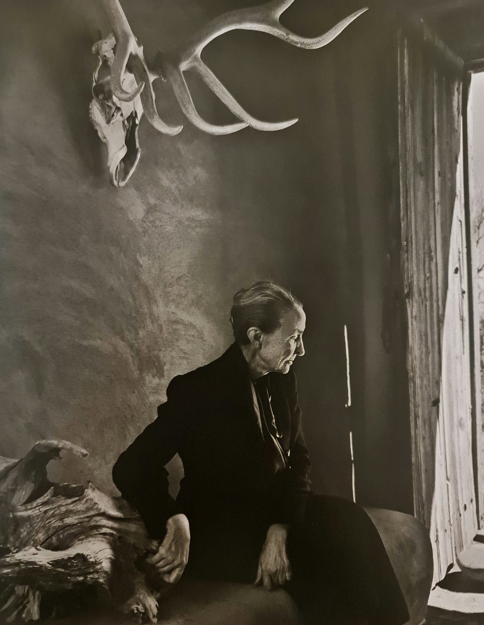 Yousef Karsh, Georgia O'Keeffe, 1956: Photographer: Yousuf Karsh(1908-2002) was an Armenian-Canadian portrait photographer, considered one of the greatest portrait photographers of the 20th century. His recognizable portraits include