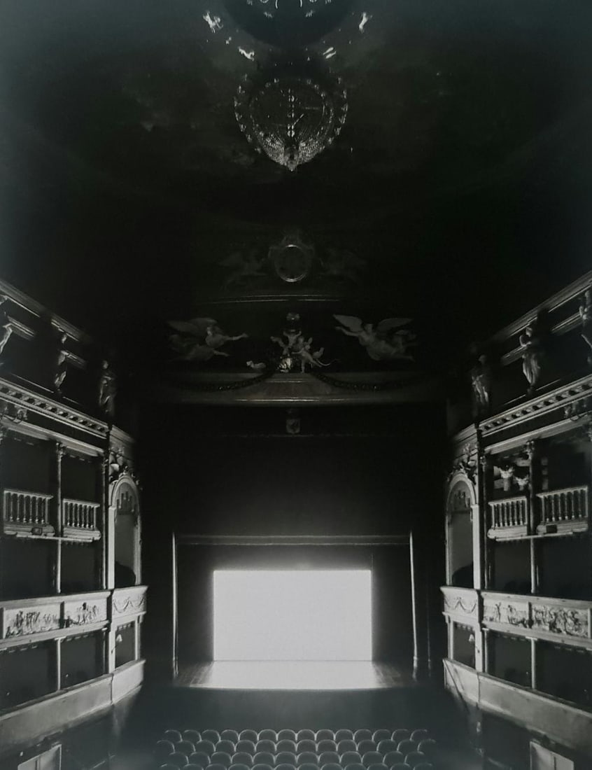Hiroshi Sugimoto, Le Notti Di Cabiria, Limited Edition, 2017: Photographer: Hiroshi Sugimoto is a contemporary Japanese photographer whose esoteric practice explores memory and time. Using the intrinsic quality of long exposure photography, the artist provides i