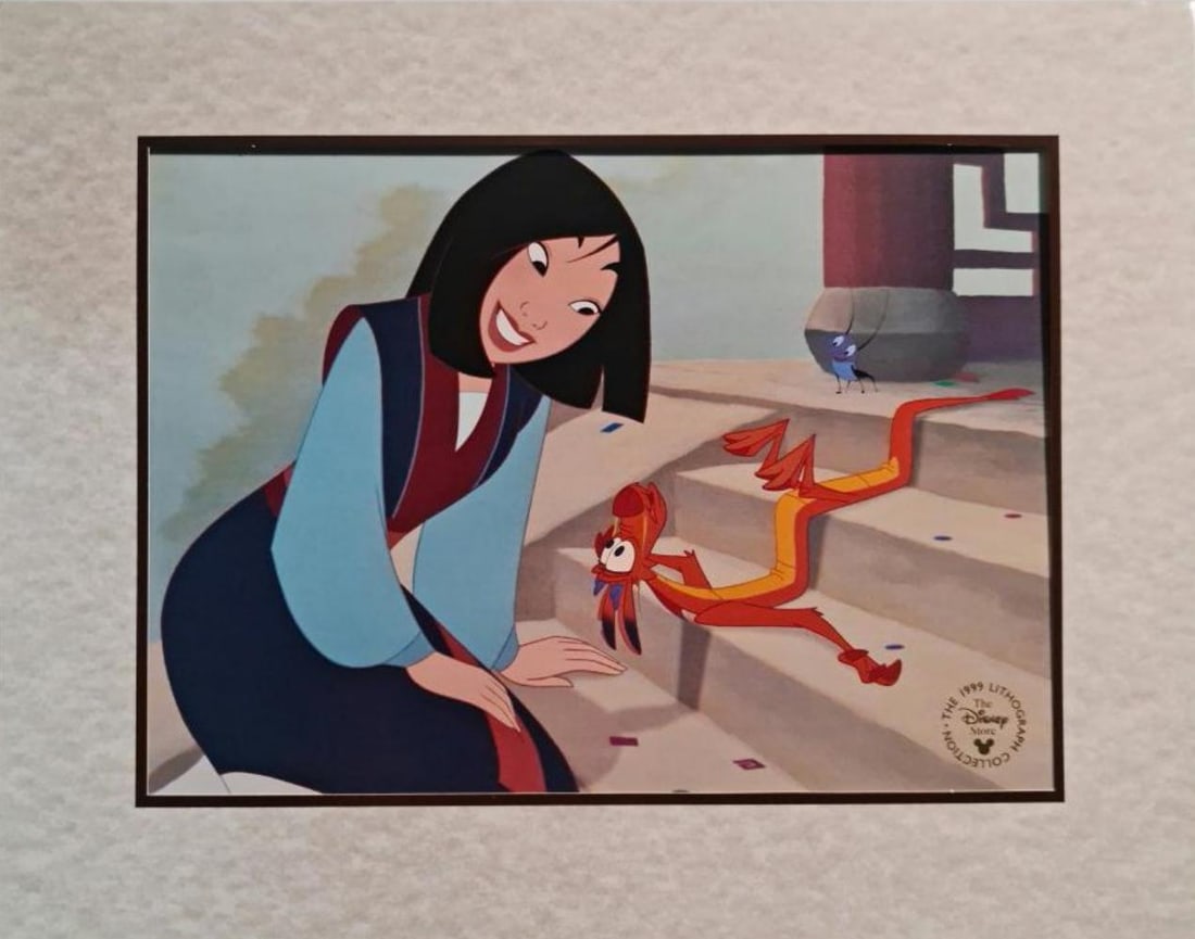 Disney's, Mulan Commemorative Litograph