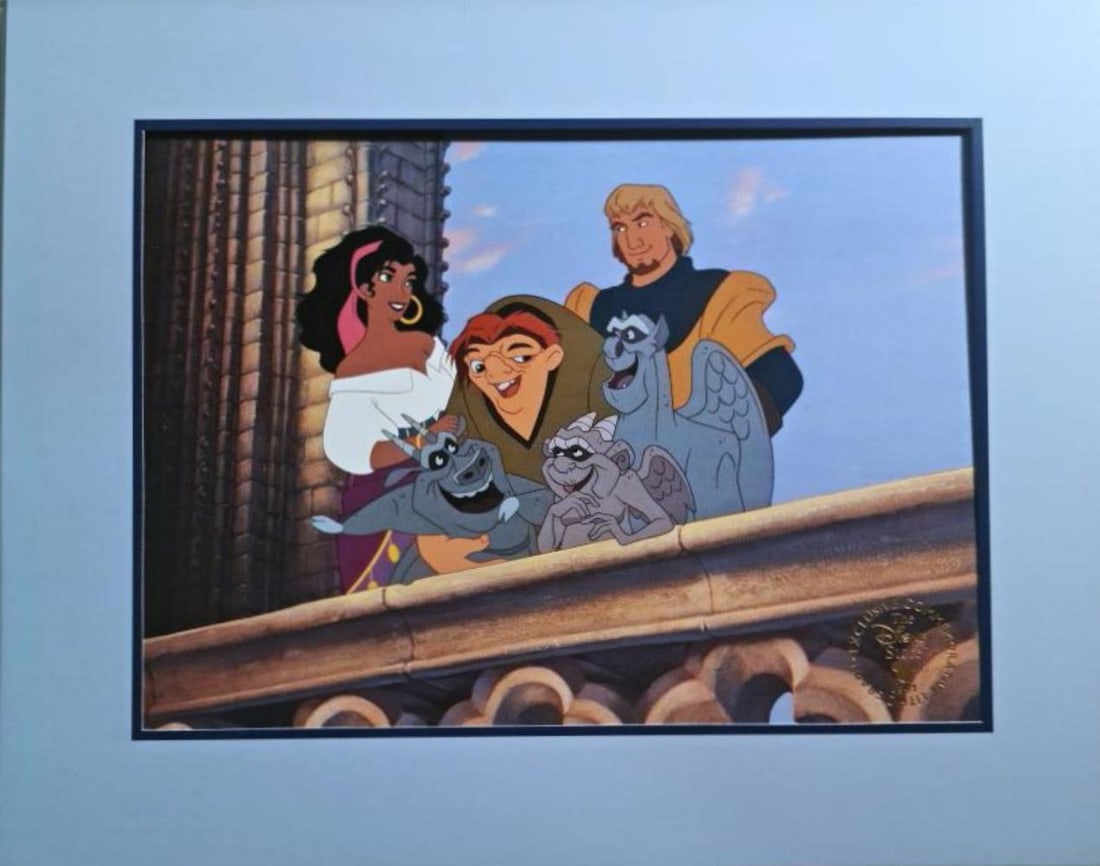 Disney's, The Hunchback Of Notre Dame, Commemorative Lithograph