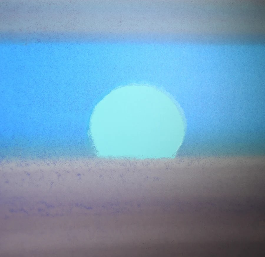 Andy Warhol, (After) Sunset, Unique Edition Print, FSII (57): Andy Warhol title; Sunset, Unique Edition Print, FSII (57) silkscreen, Printer's proof, not signed and not numbered Paper size: 34 x 34 inch Images size: 34 x 34 inch Condition: Artwork is in Very goo
