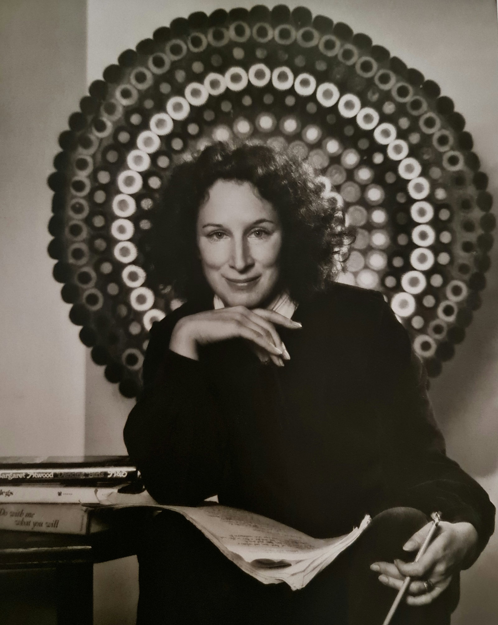 Yousuf Karsh, Margaret Atwood, 1977: Photographer: Yousuf Karsh(1908-2002) was an Armenian-Canadian portrait photographer, considered one of the greatest portrait photographers of the 20th century. His recognizable portraits include icon