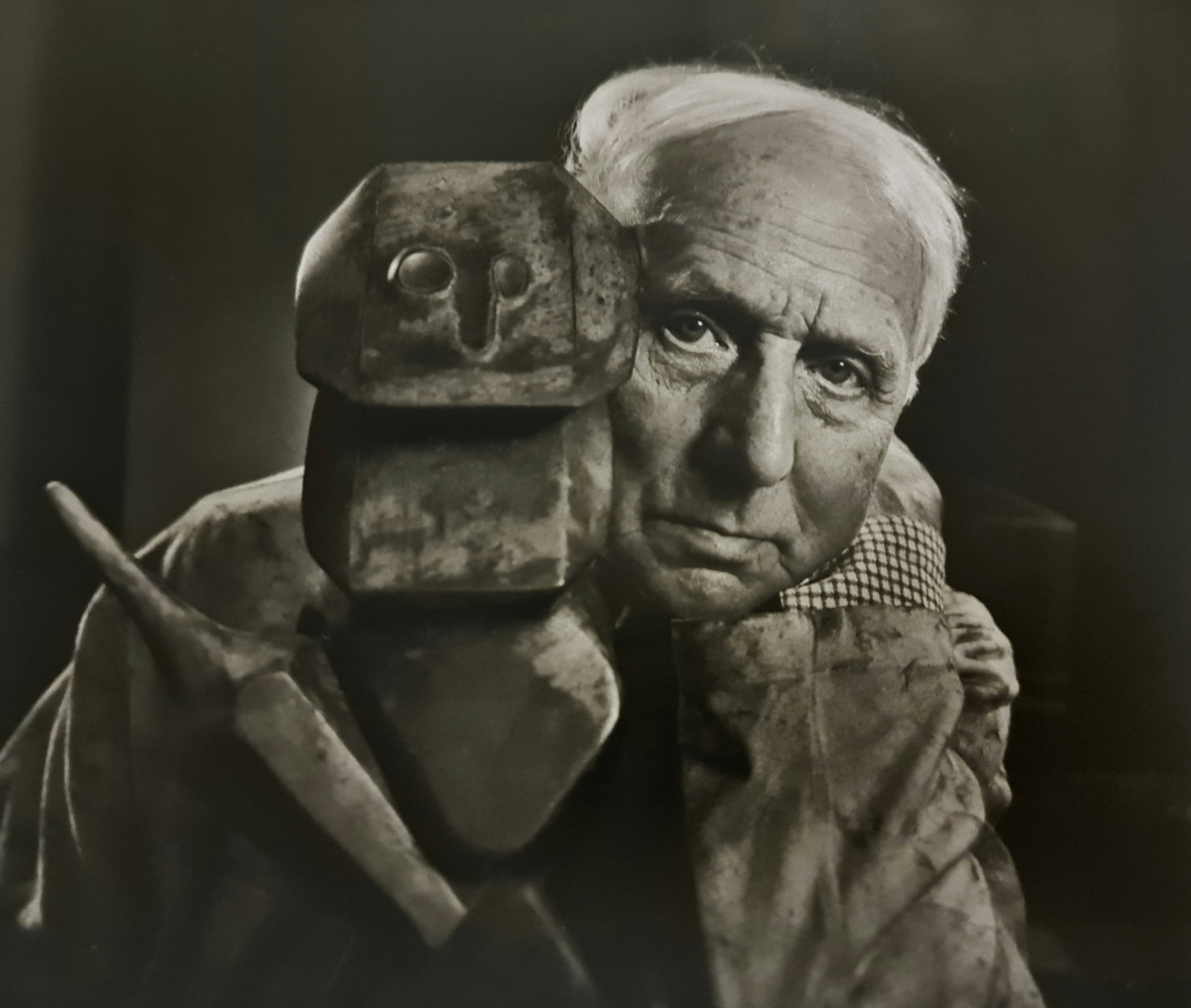 Yousuf Karsh, Max Ernst, 1965: Photographer: Yousuf Karsh(1908-2002) was an Armenian-Canadian portrait photographer, considered one of the greatest portrait photographers of the 20th century. His recognizable portraits include icon