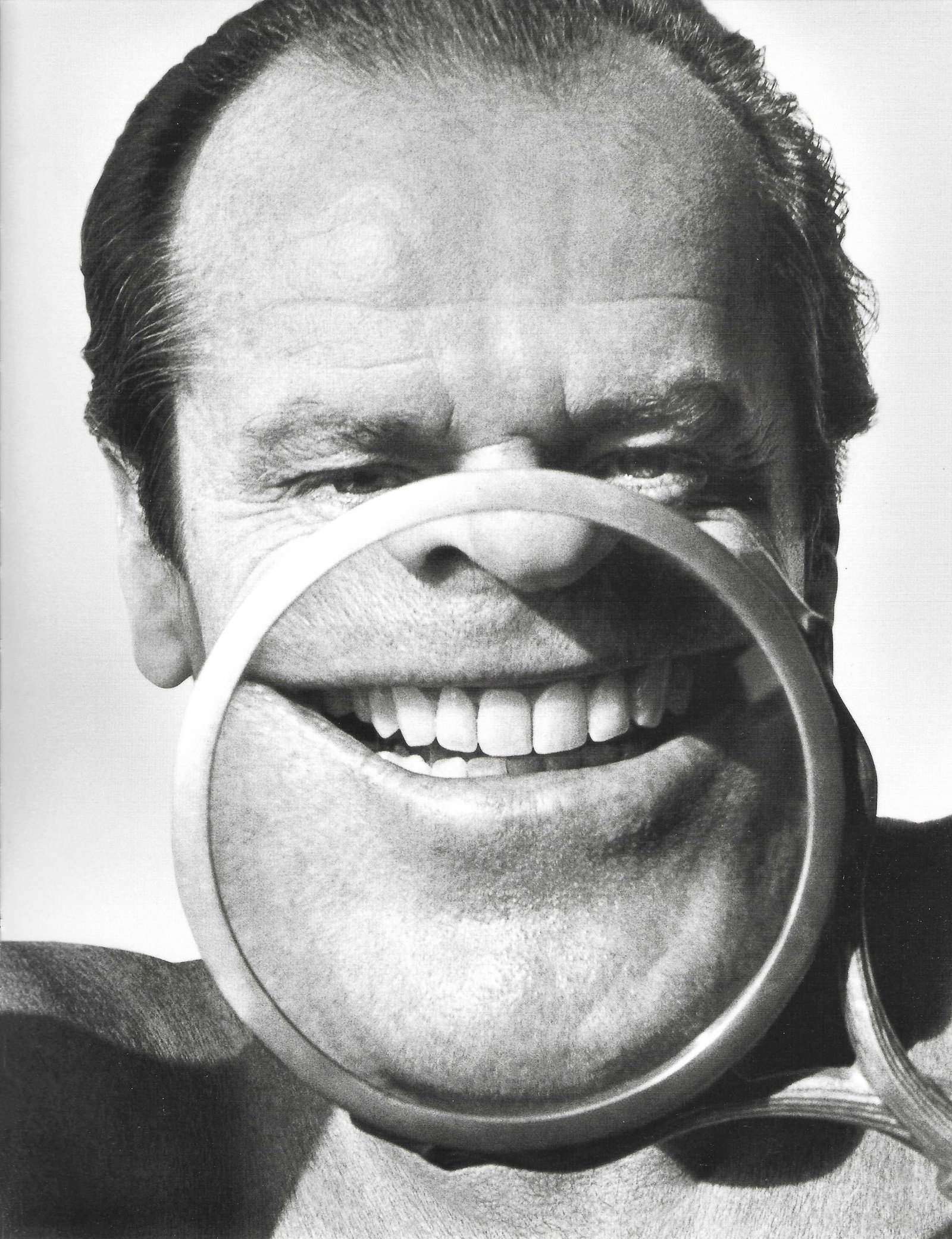 Herb Ritts Jack Nicholson Los Angeles, 1986: Photographer: Herbert "Herb" Ritts (American, 1952 - 2002) - renowned fashion, art and celebrity photographer. Title: Jack Nicholson Los Angeles Date Of Negative: 1986 Type Of Print: Fine Duotone Phot