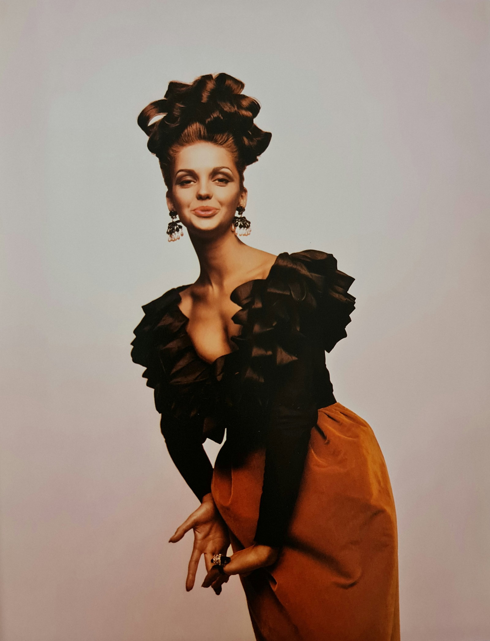 Melvin Sokolski, Donna, Ruffles, 1963: Photographer: Melvin Sokolsky, (October 9, 1933 ? August 29, 2022) was an American photographer and film director. His fantastical and occasionally surreal work brought an experimental energy to Harpe