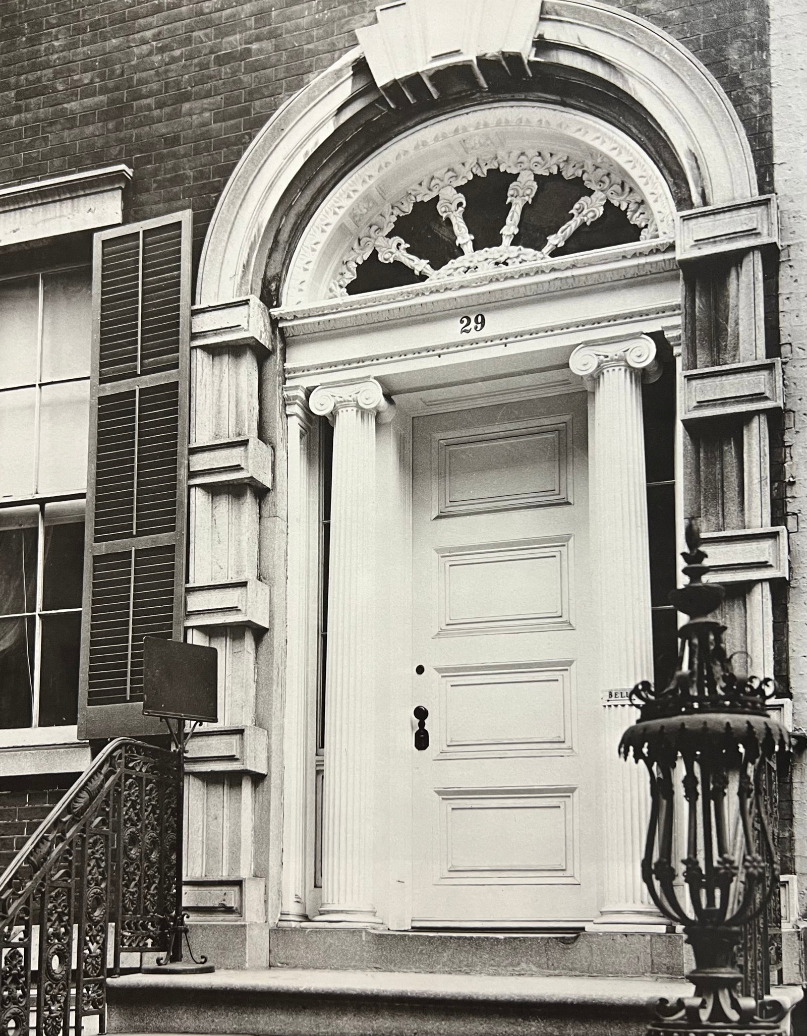 Berenice Abbott, Tredwell House, 29 East 4th Street, 1930s: Photographer: Berenice Alice Abbott was an American photographer best known for her portraits of between-the-wars 20th century cultural figures, New York City photographs of architecture and urban des