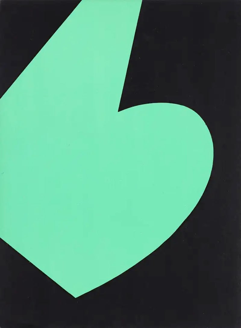 Ellsworth Kelly - Composition (Axsom No. I-C), 1958 Lithograph: Artist: Ellsworth KellyTitle: Composition (Axsom No. I-C)Year: 1964Dimensions: 15in. by 11in.Mount Board Size Inches: 20 x 16 inchesMount Board Color: White/BlackPrint Border: No - full bleed print.Ve