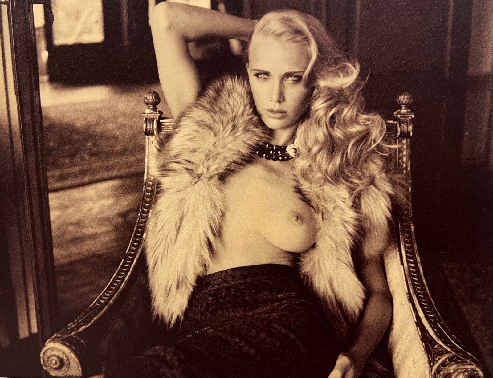 Marc Lagrange, Asa'a Castle, 2011: Photographer: Marc Lagrange was a Belgian photographer known for his nude portraits of female figures. Lagrange created dream-like and fantastical narrative pictures populated by beautiful nudes that 