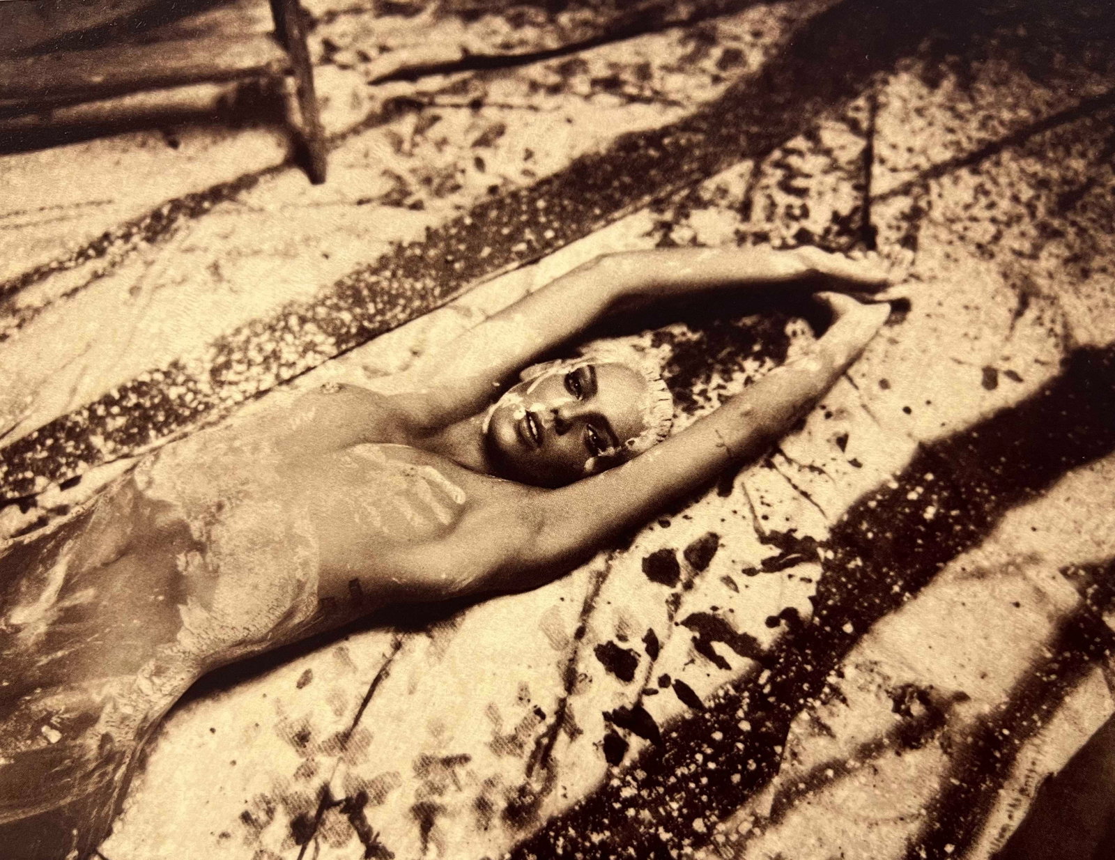 Marc Lagrange, Conched II, 2012: Photographer: Marc Lagrange was a Belgian photographer known for his nude portraits of female figures. Lagrange created dream-like and fantastical narrative pictures populated by beautiful nudes that 