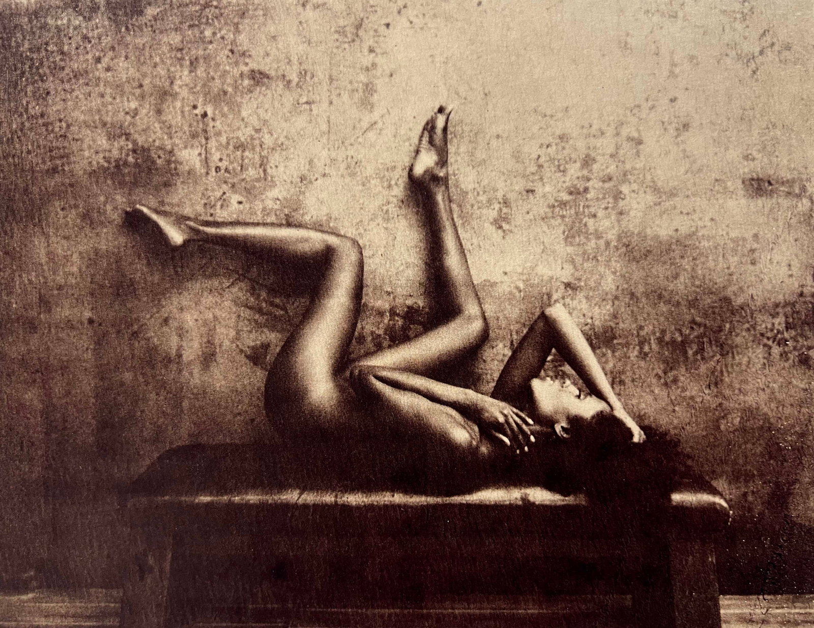 Marc Lagrange, Dayse II, 2012: Photographer: Marc Lagrange was a Belgian photographer known for his nude portraits of female figures. Lagrange created dream-like and fantastical narrative pictures populated by beautiful nudes that 